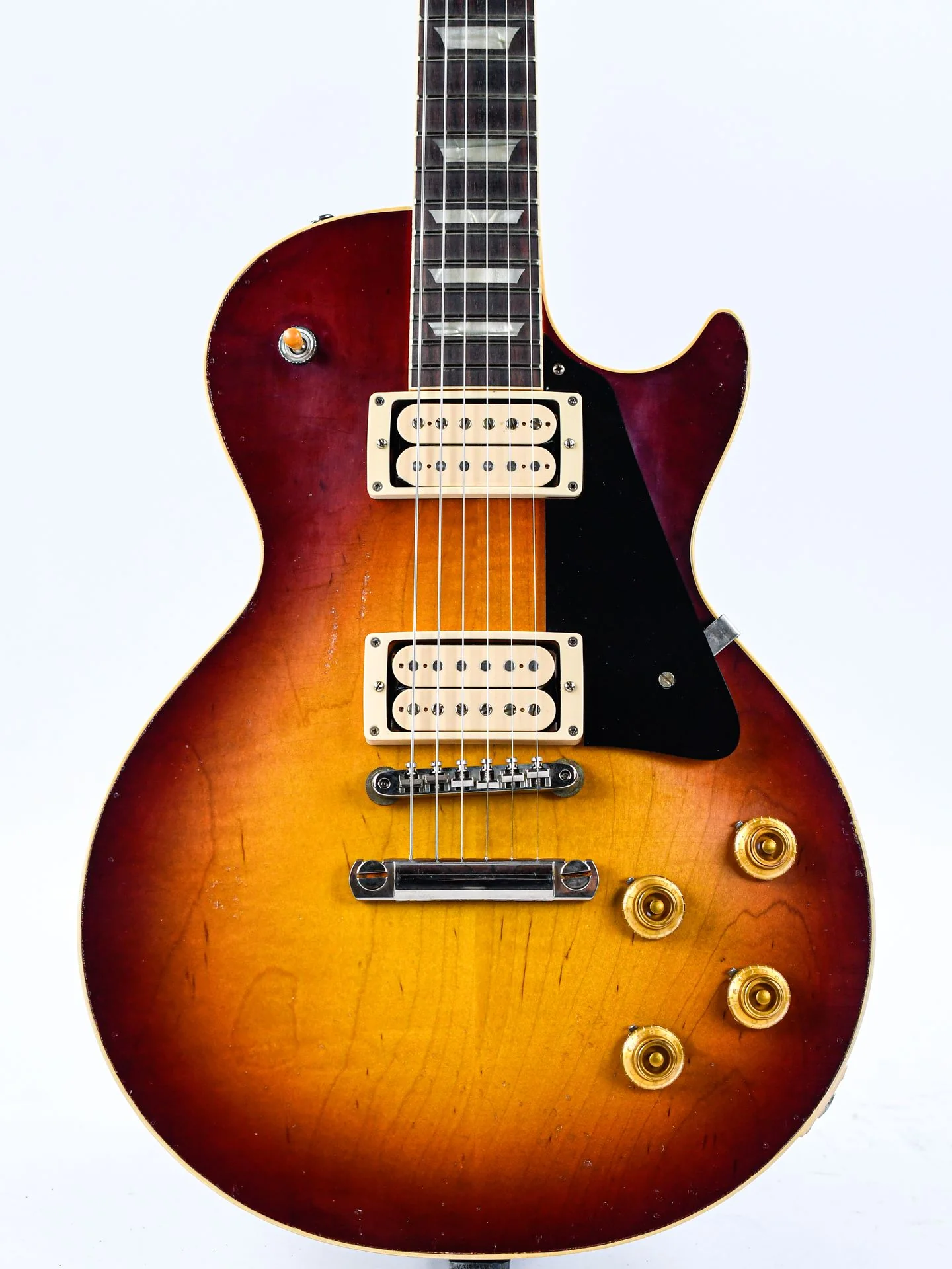 Gibson Jeff Beck YardBurst 1959 Les Paul Dark Cherry Sunburst 2024 - Image 5