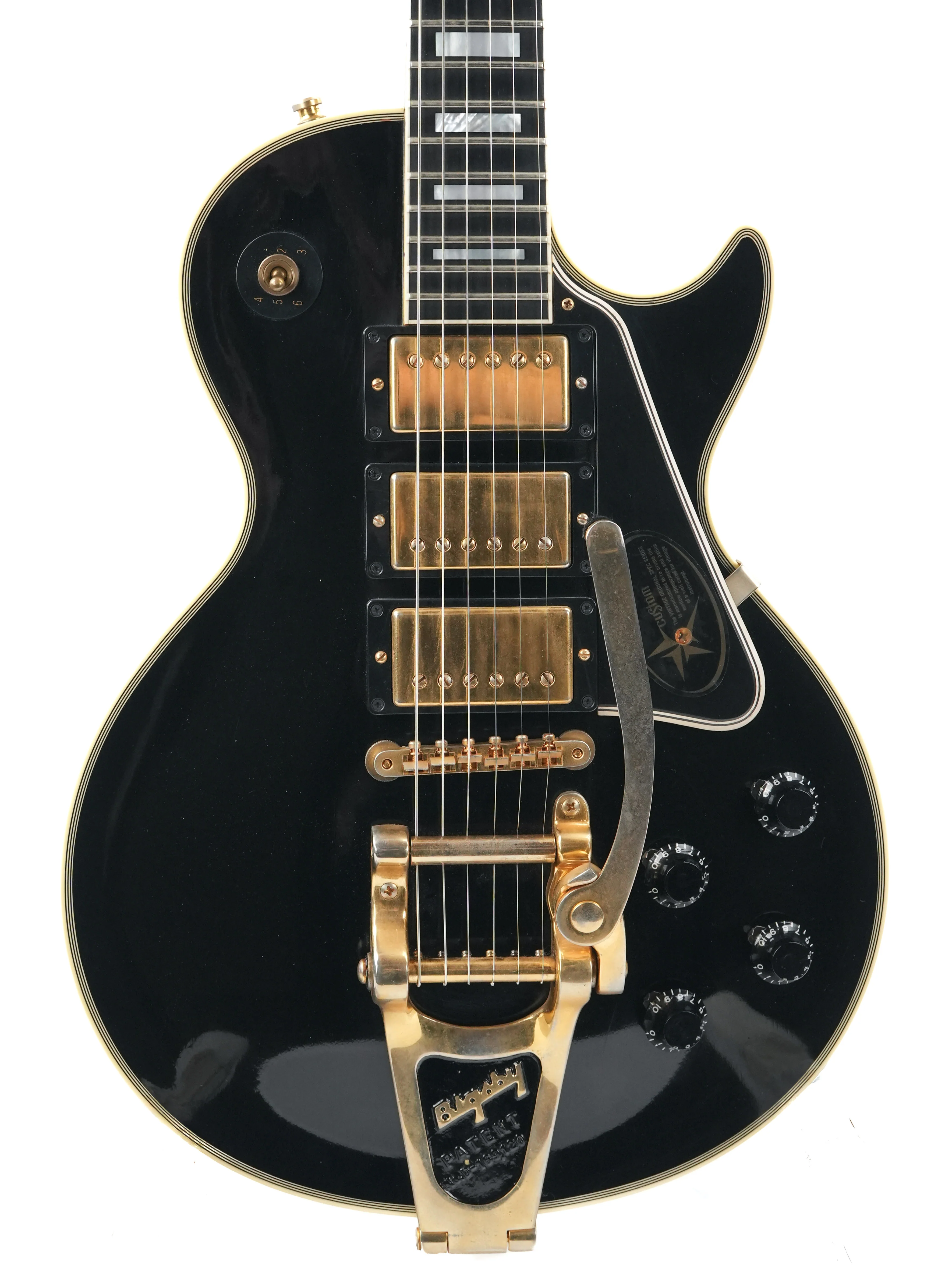 Gibson Jimmy Page Signature Custom Les Paul Ebony VOS 2008 - Image 5