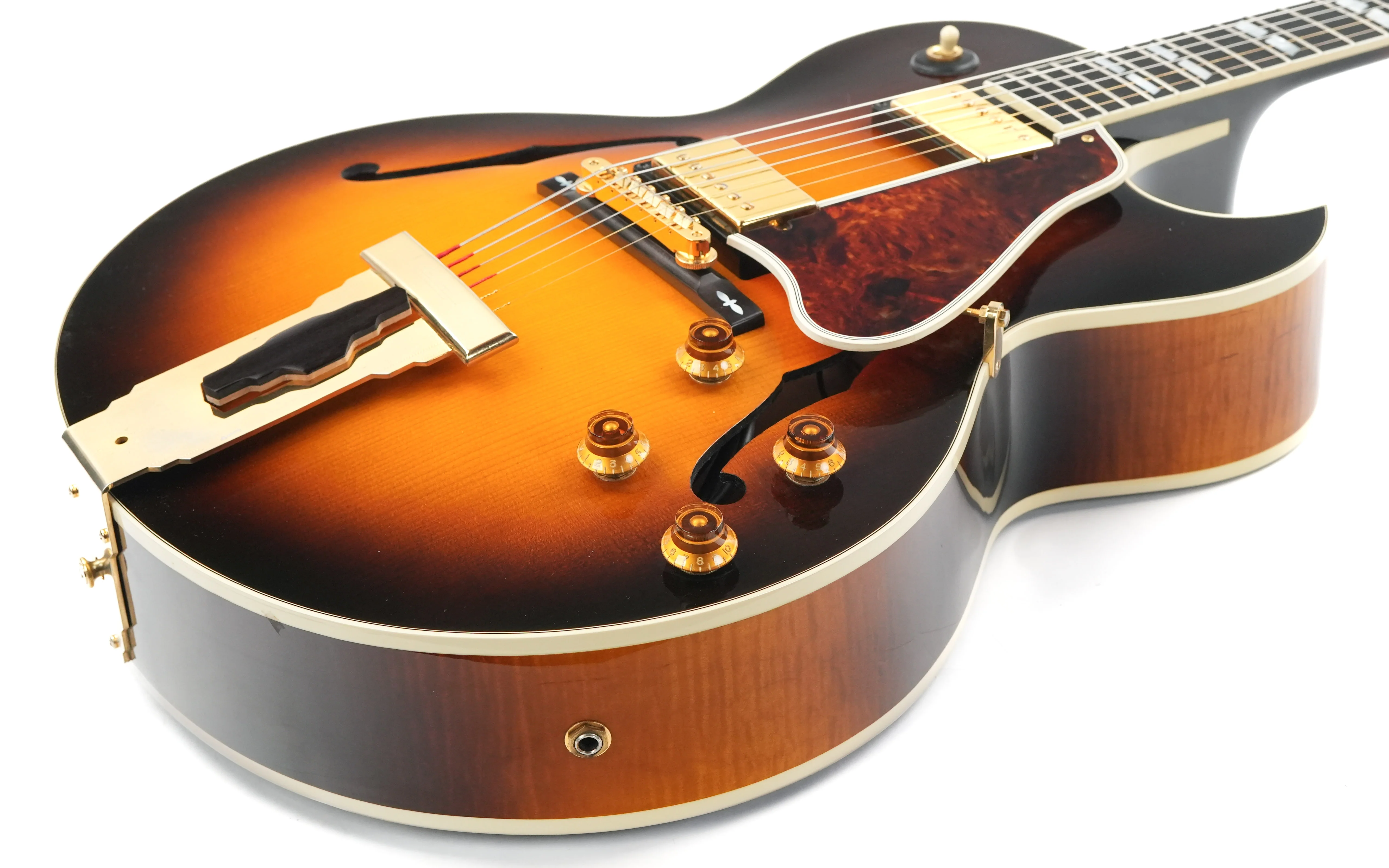 Gibson L4CES Sunburst 1997 - Image 11