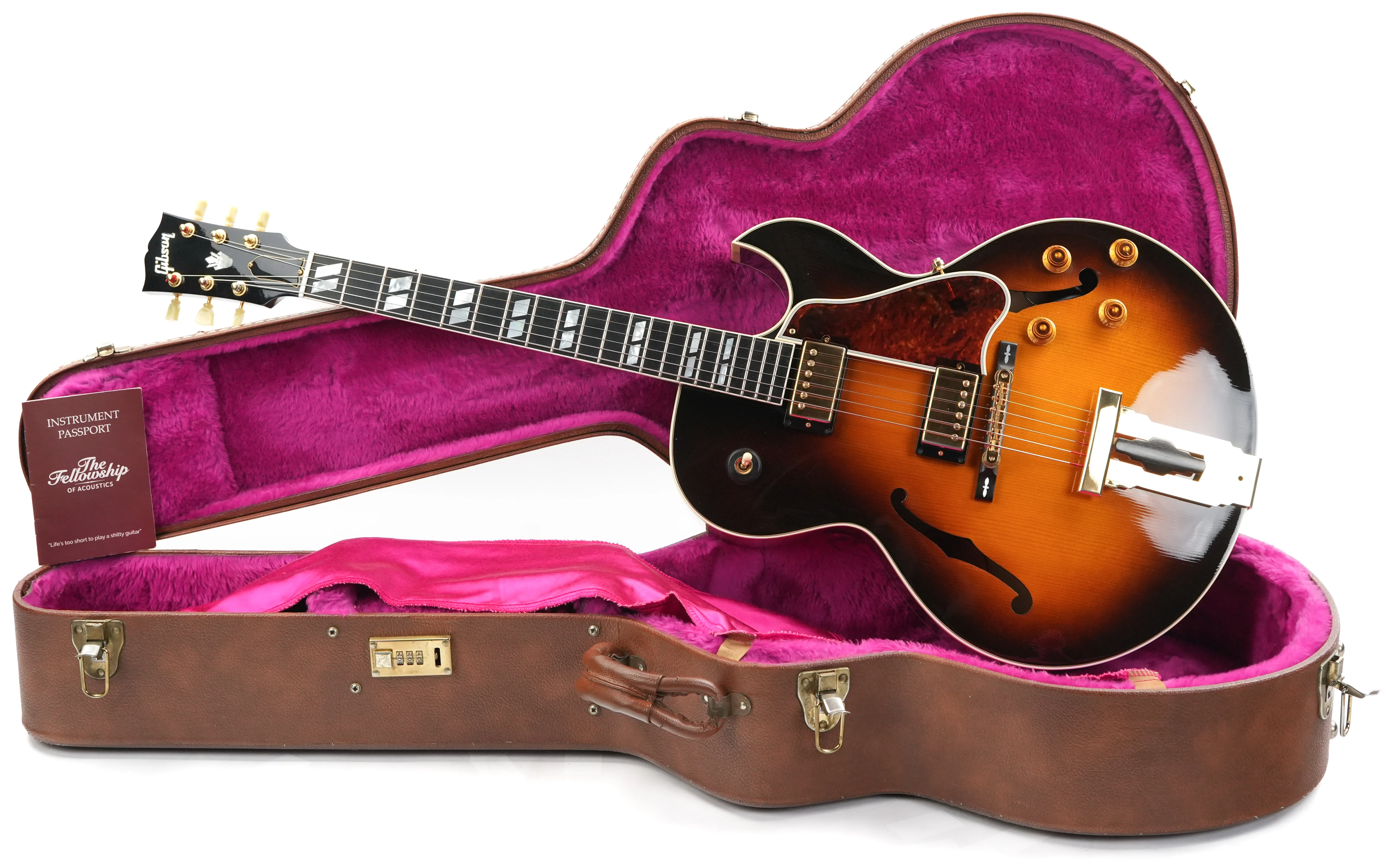 Gibson L4CES Sunburst 1997 - Image 3