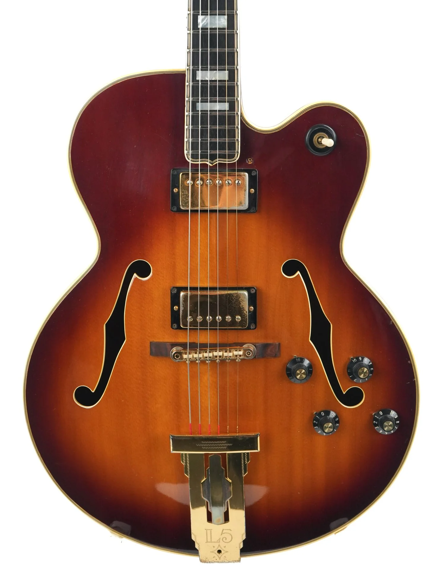 Gibson L5CES Sunburst 1972 - Image 5