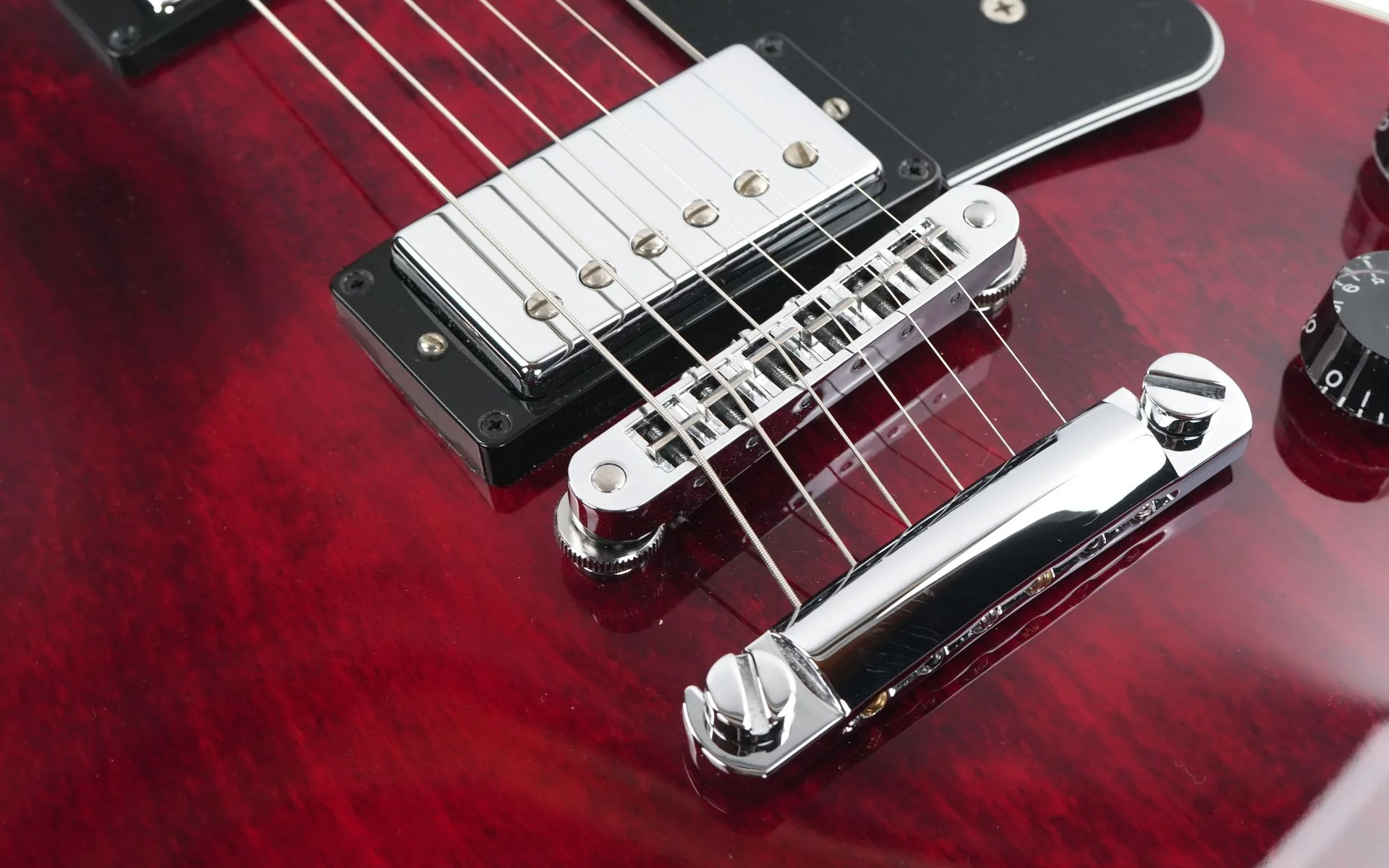 Gibson Les Paul Custom Classic Wine Red 2013 - Image 7