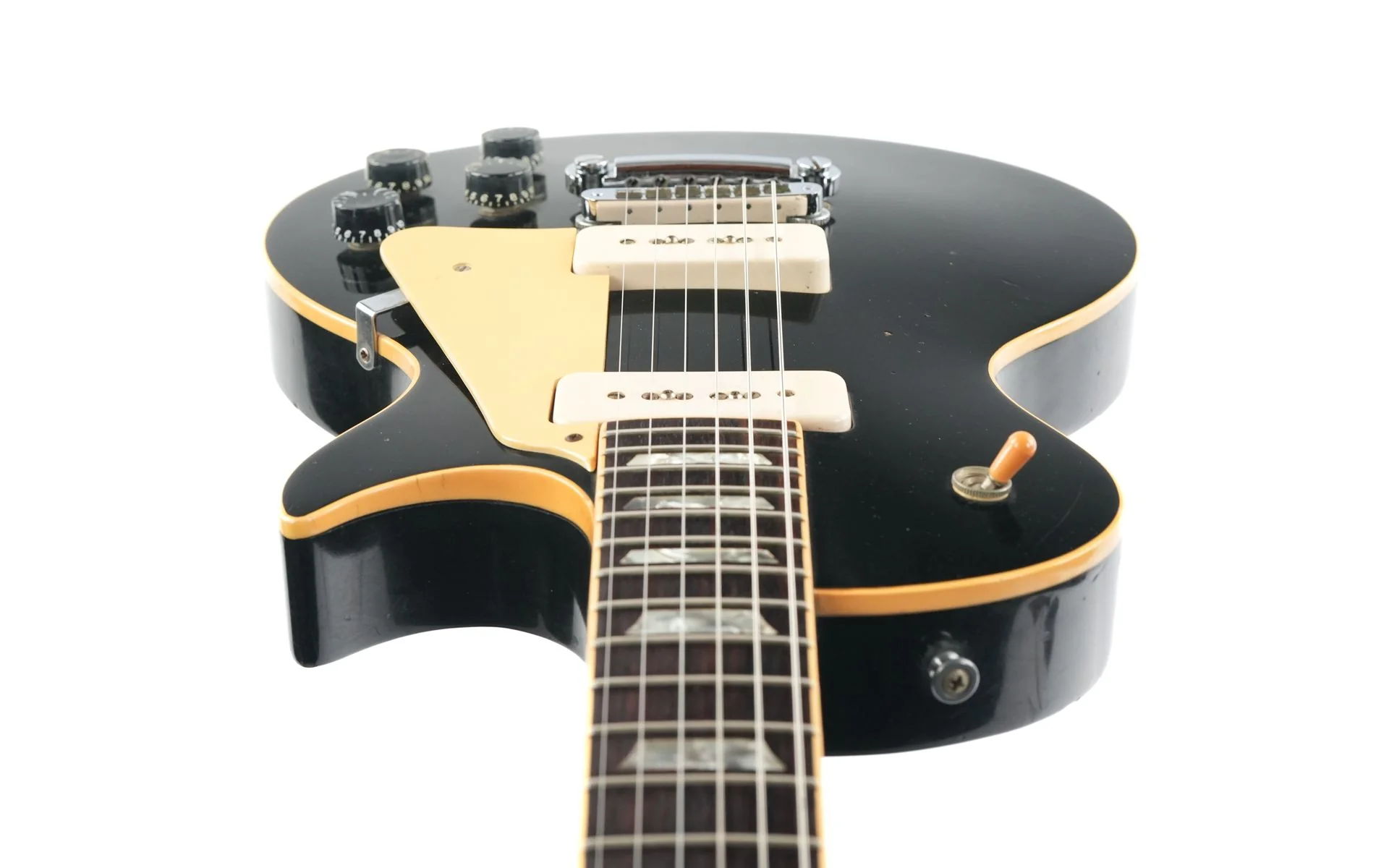 Gibson Les Paul Deluxe Ebony 1980 - Image 12
