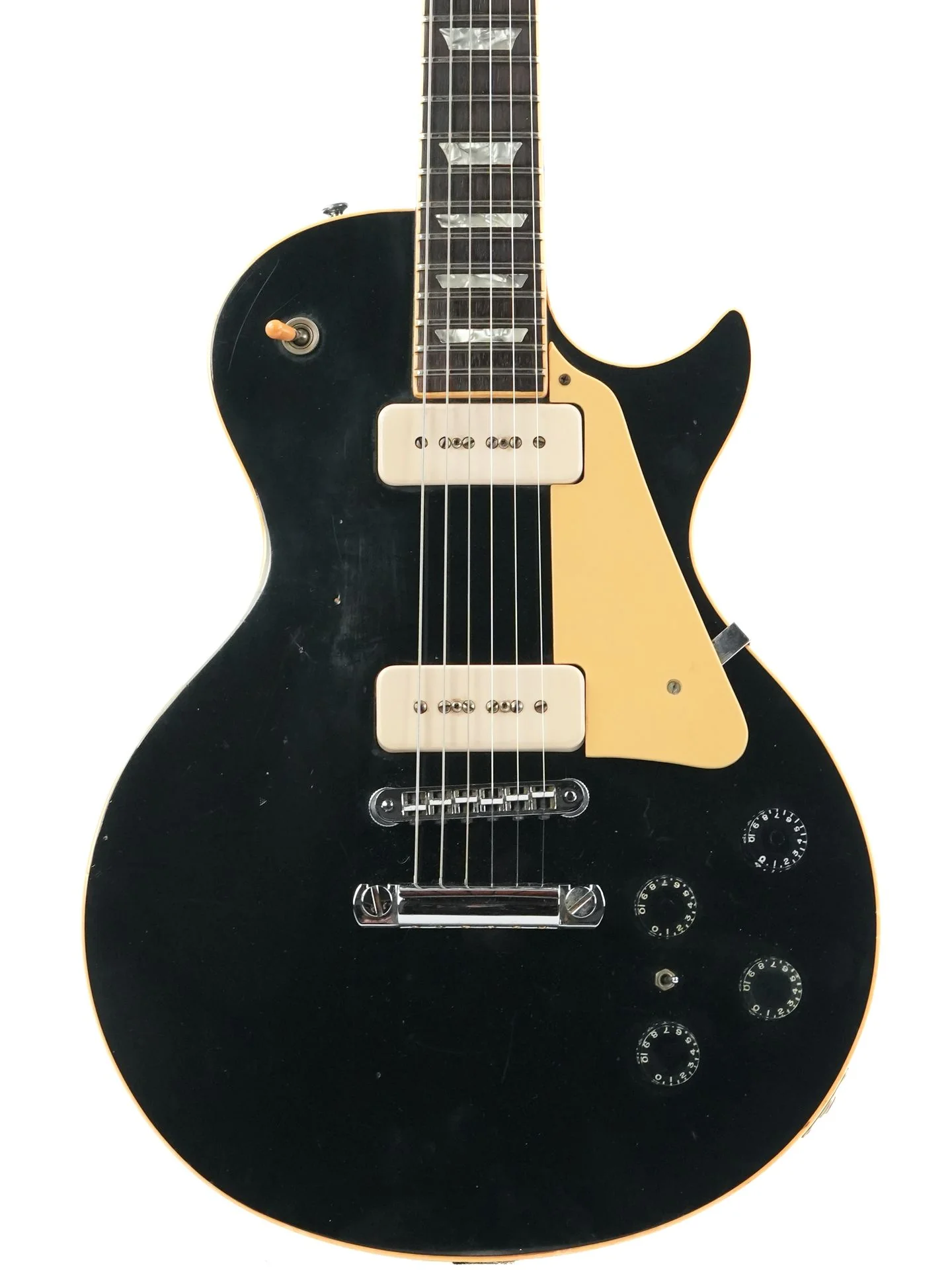 Gibson Les Paul Deluxe Ebony 1980 - Image 5