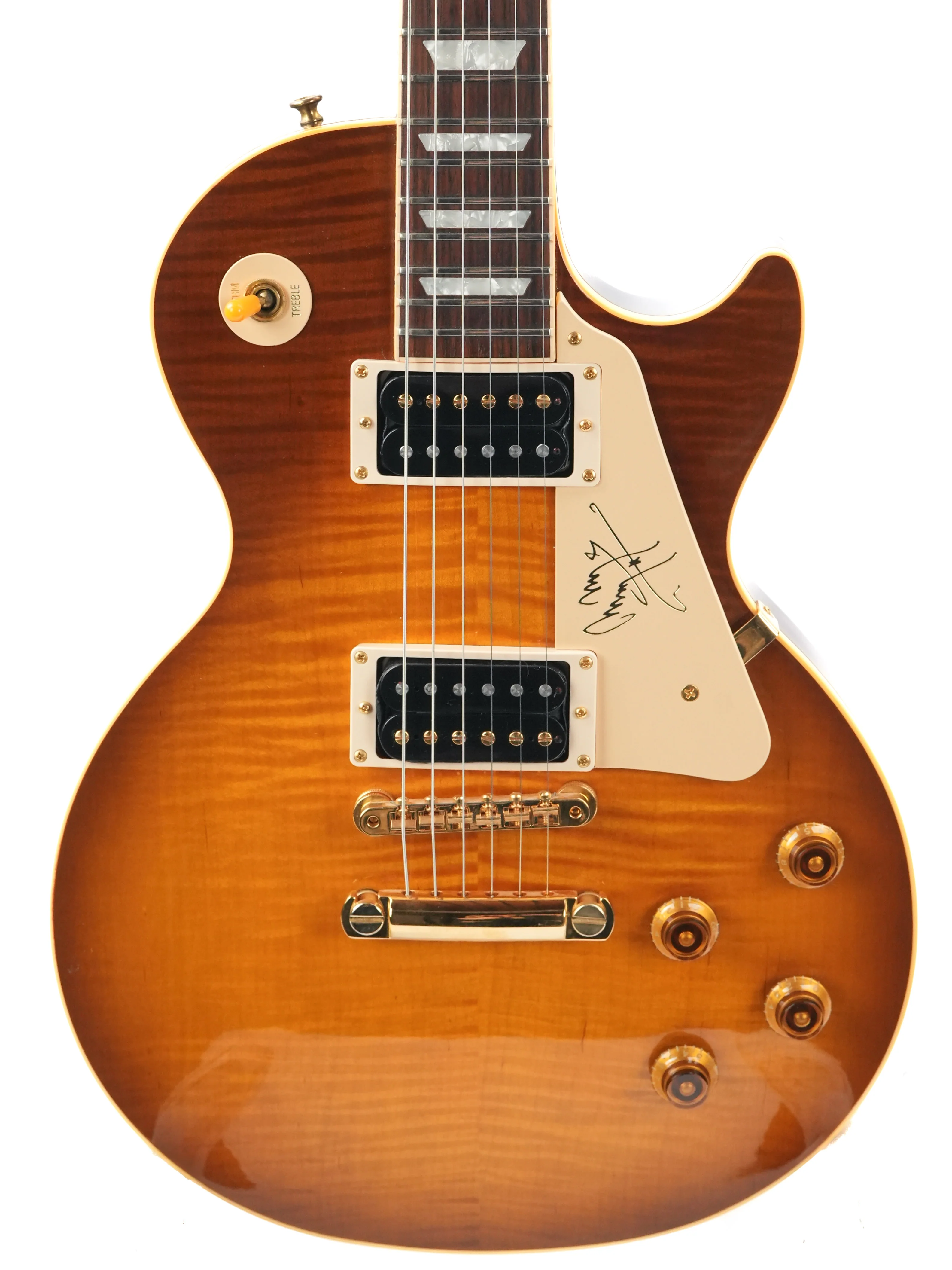 Gibson Les Paul Jimmy Page Signature Light Honey Burst 1995 - Image 5