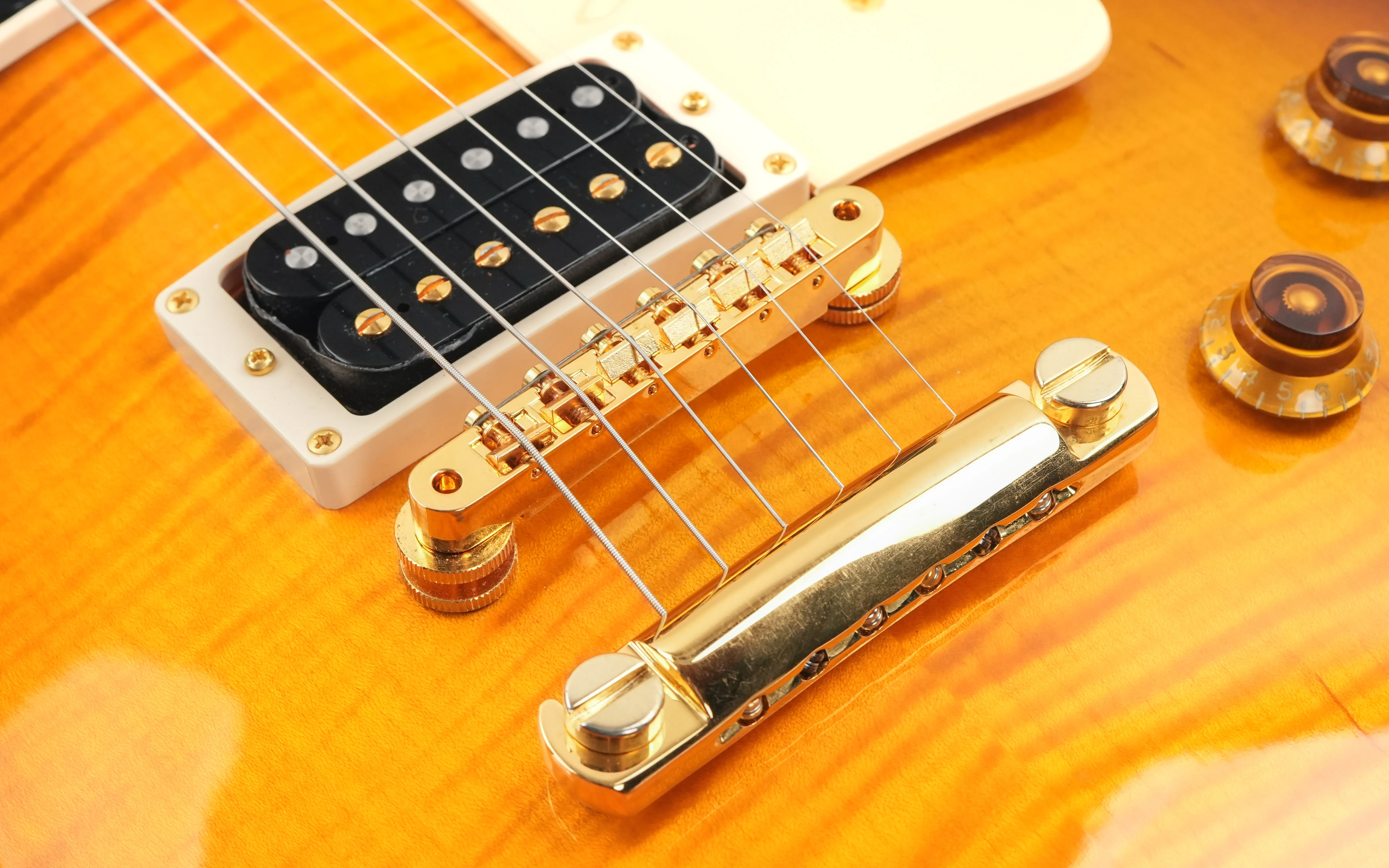 Gibson Les Paul Jimmy Page Signature Light Honey Burst 1995 - Image 7
