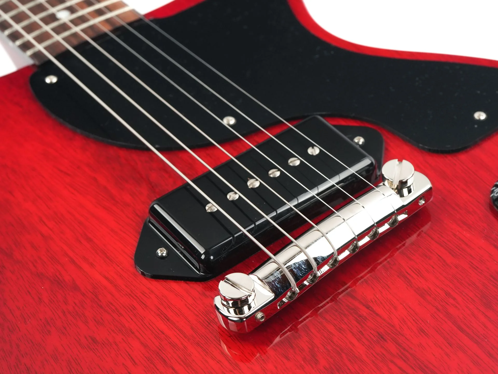 Gibson Les Paul Junior Double Cut Vintage Cherry - Image 7