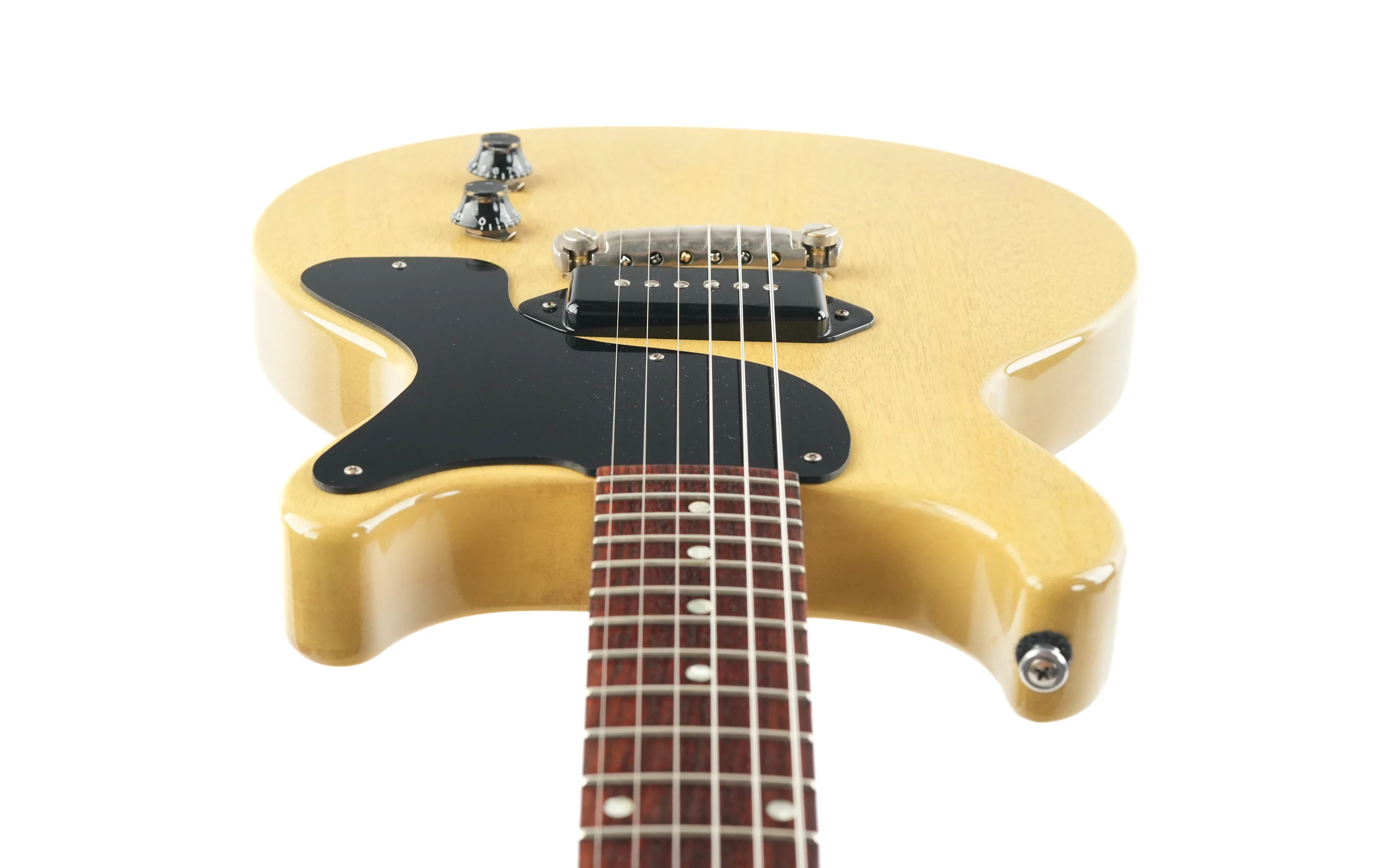 Gibson Les Paul Junior Double Cut VOS TV Yellow 2004 - Image 12