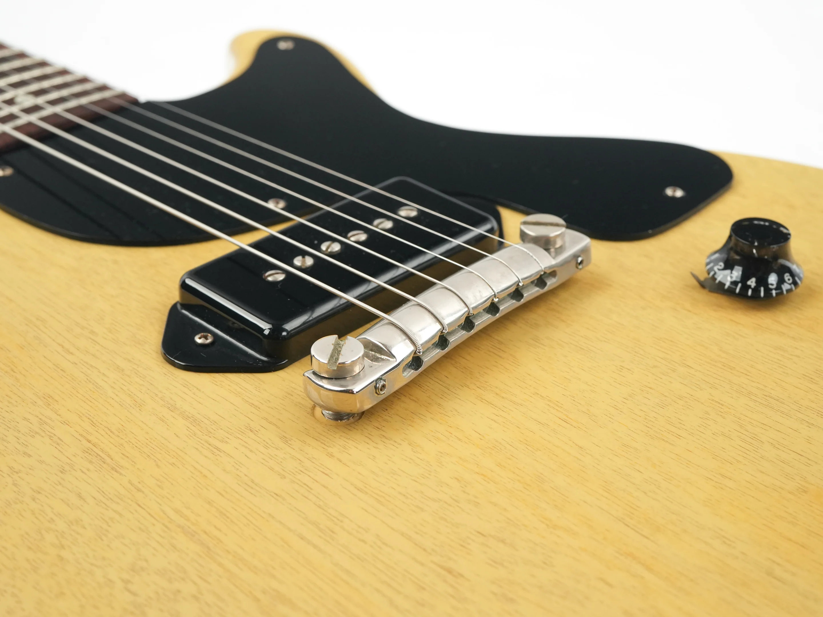 Gibson Les Paul Junior Double Cut VOS TV Yellow 2004 - Image 7