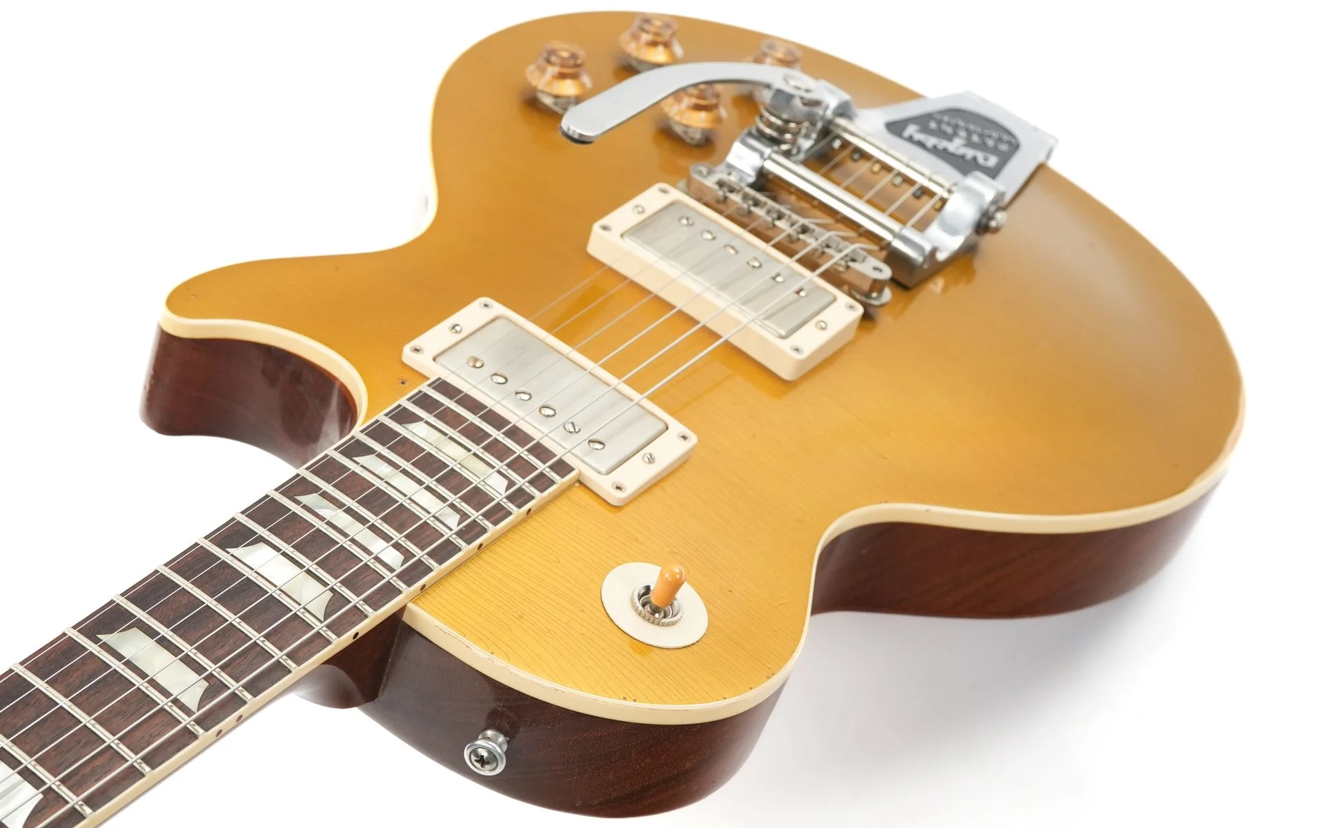 Gibson Les Paul LPR7 Goldtop Aged 2014 - Image 10