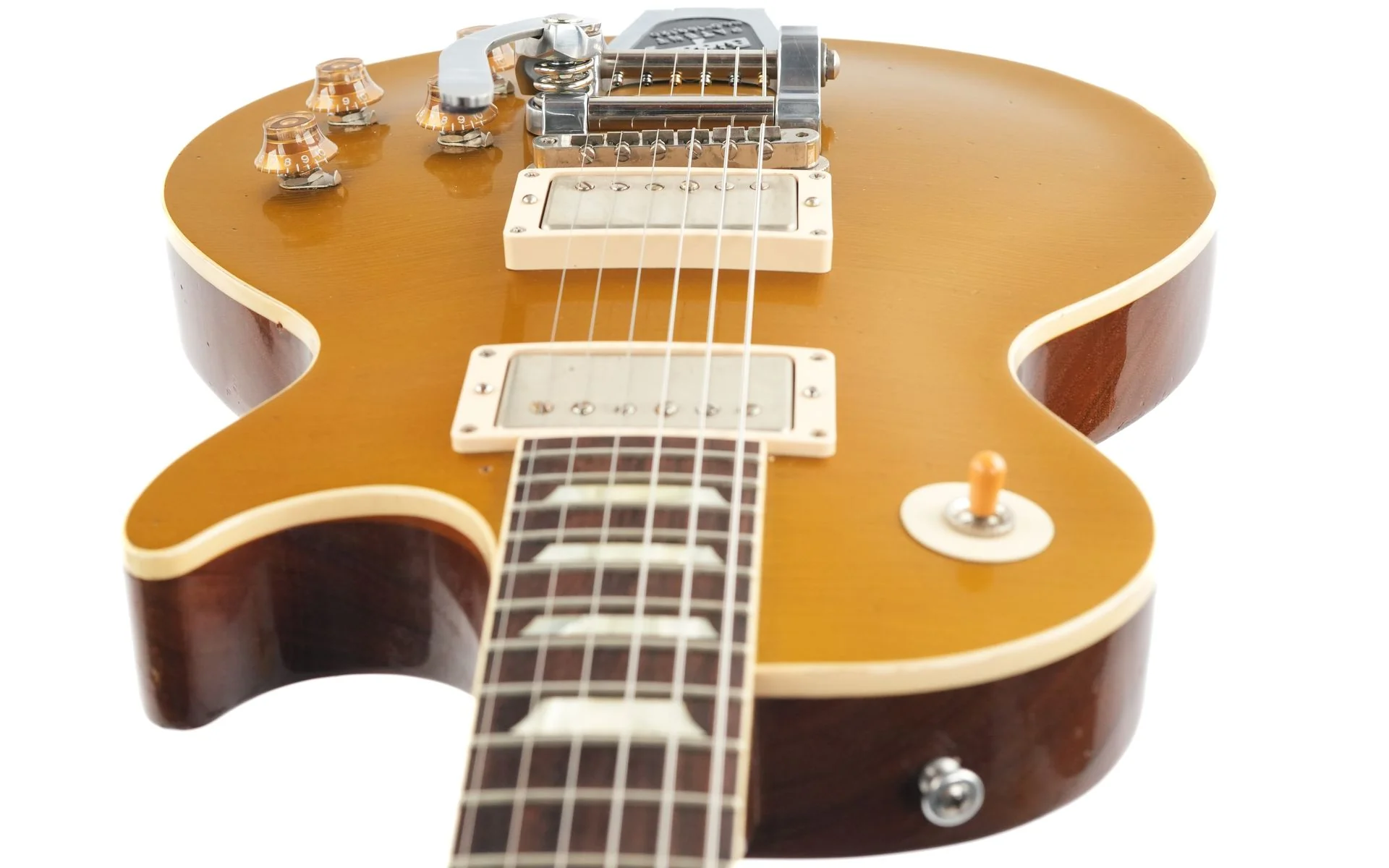 Gibson Les Paul LPR7 Goldtop Aged 2014 - Image 12