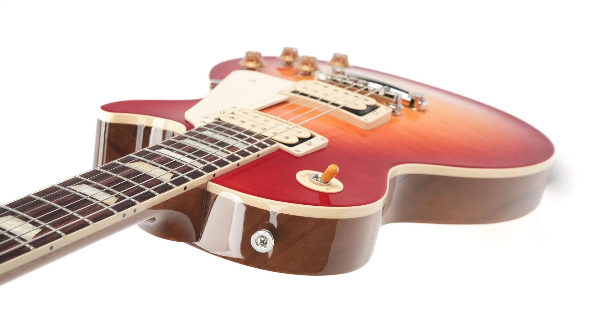 Gibson Les Paul Standard 50s Double Trouble Vintage Cherry Sunburst Gloss - Image 10