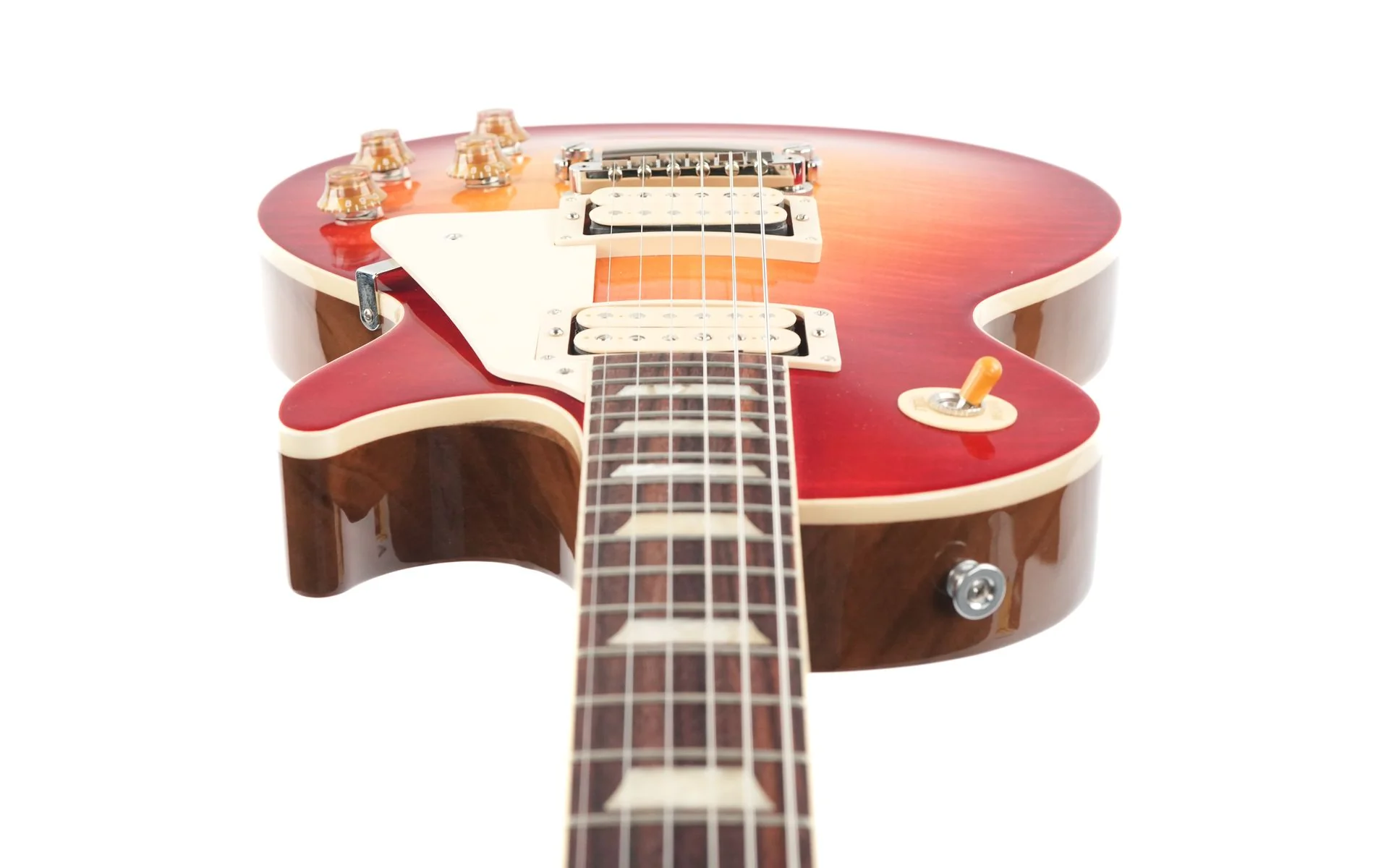 Gibson Les Paul Standard 50s Double Trouble Vintage Cherry Sunburst Gloss - Image 12