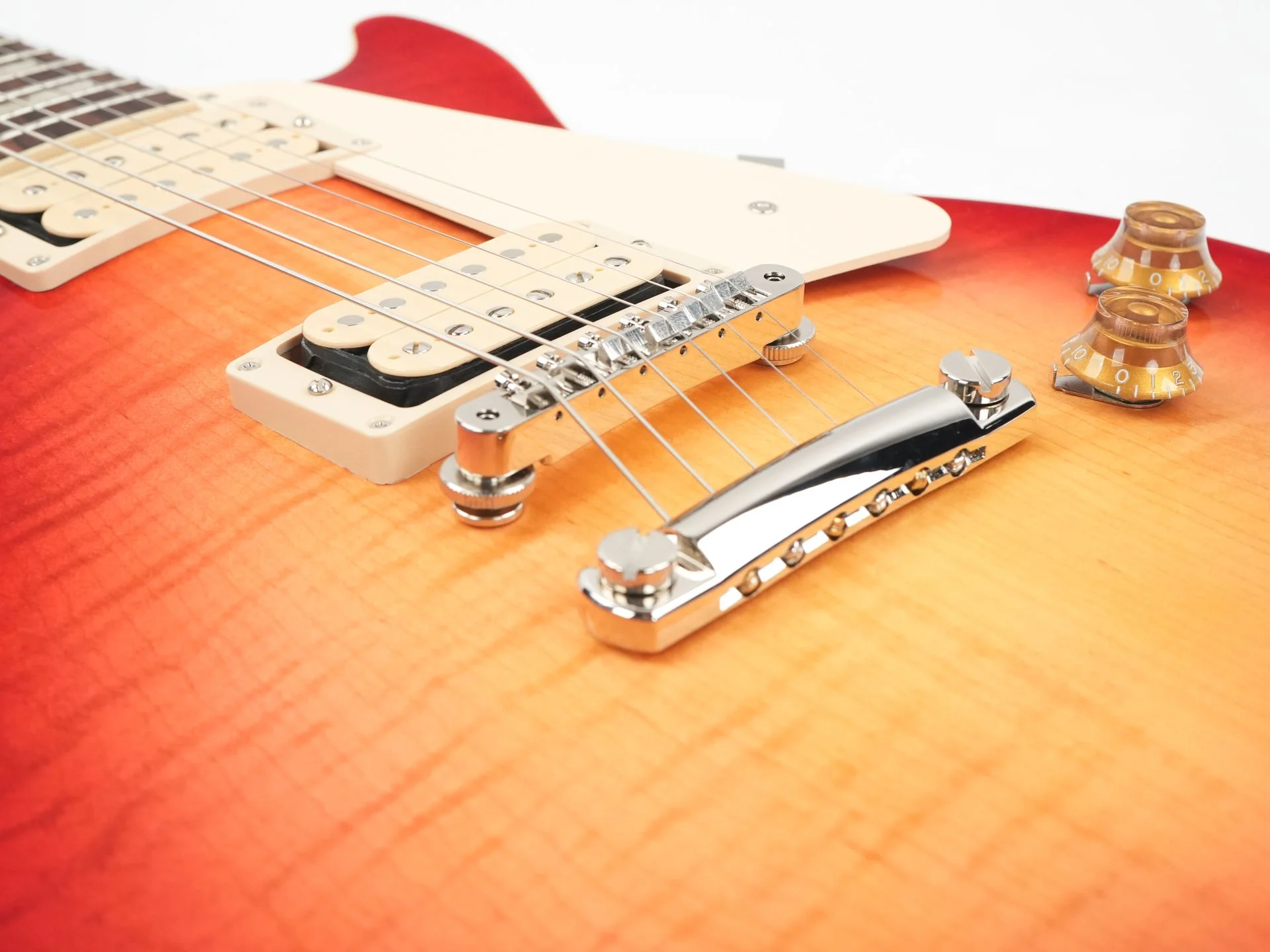 Gibson Les Paul Standard 50s Double Trouble Vintage Cherry Sunburst Gloss - Image 7