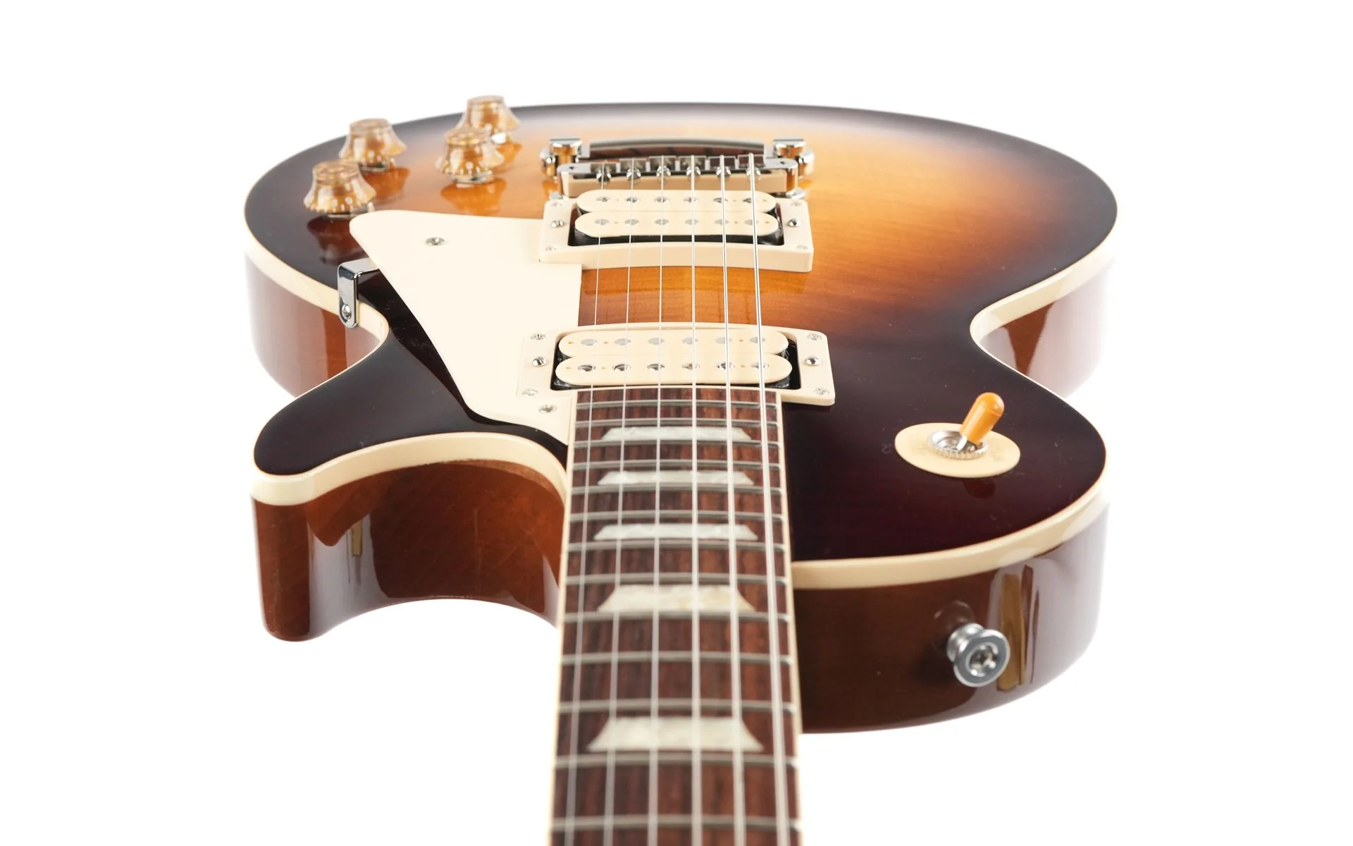 Gibson Les Paul Standard 50s Double Trouble Vintage Tobacco Burst Gloss - Image 12
