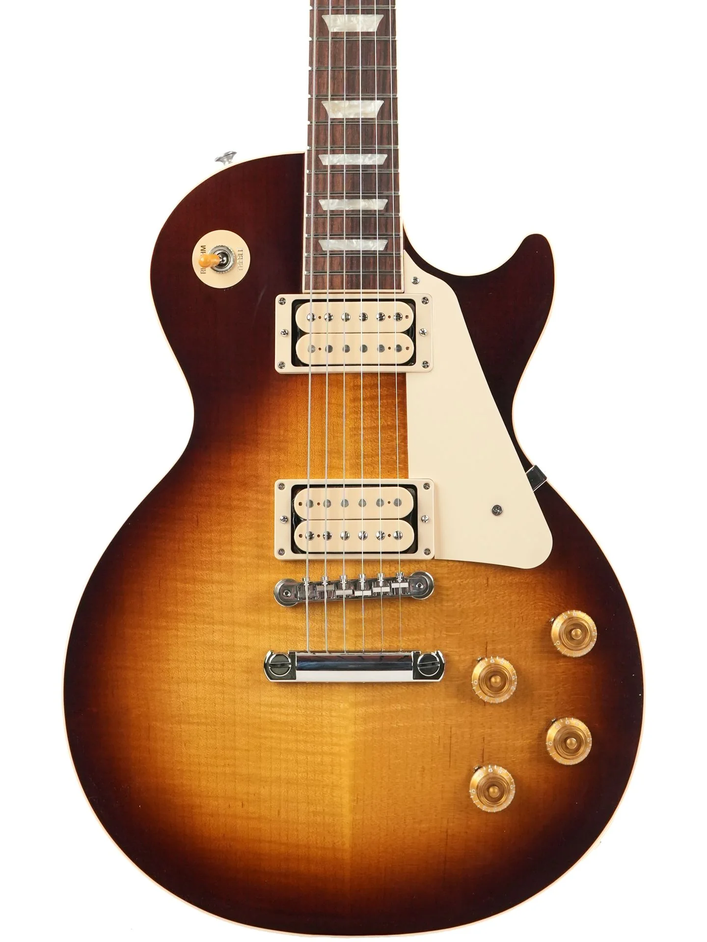 Gibson Les Paul Standard 50s Double Trouble Vintage Tobacco Burst Gloss - Image 5