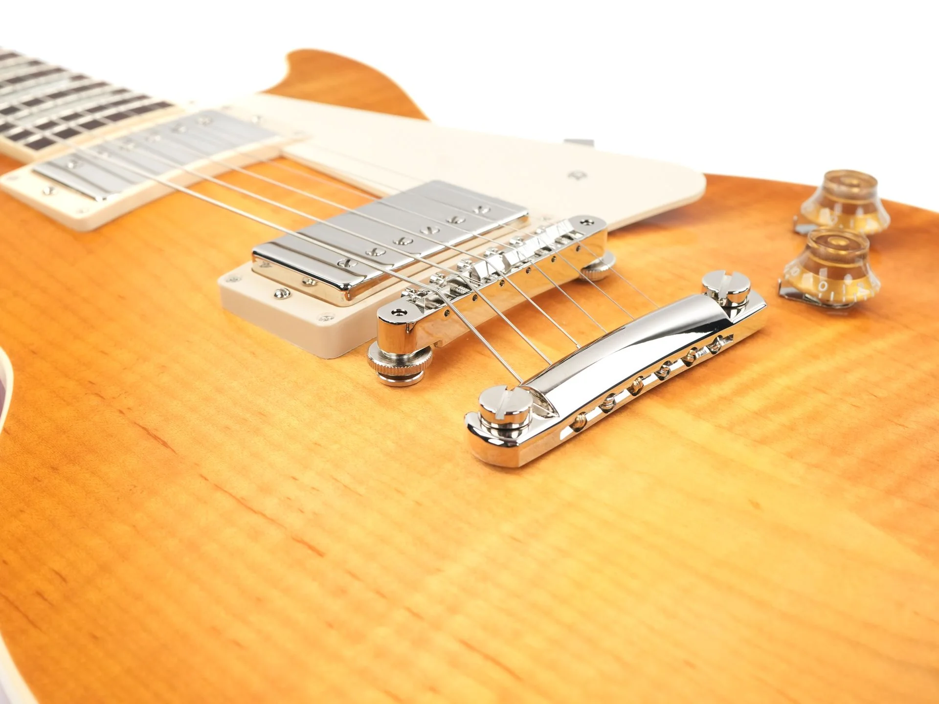 Gibson Les Paul Standard 50s Figured Top Dirty Lemon Burst Cherry Back - Image 7