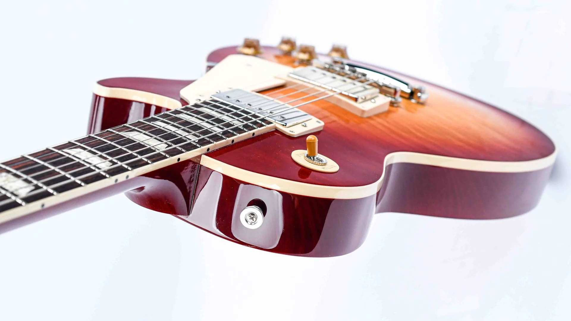 Gibson Les Paul Standard 50s Figured Top Heritage Cherry Sunburst - Image 10