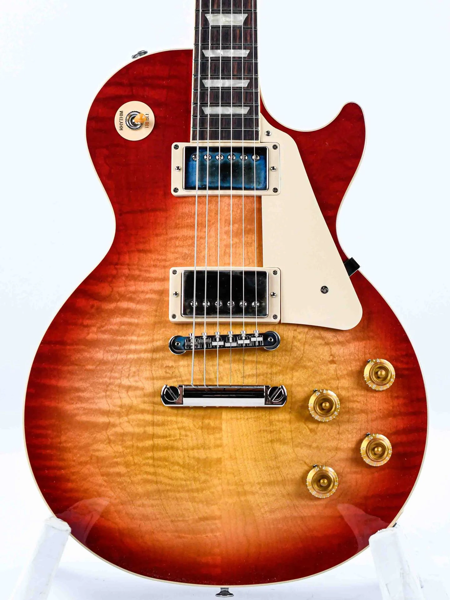 Gibson Les Paul Standard 50s Figured Top Heritage Cherry Sunburst - Image 5
