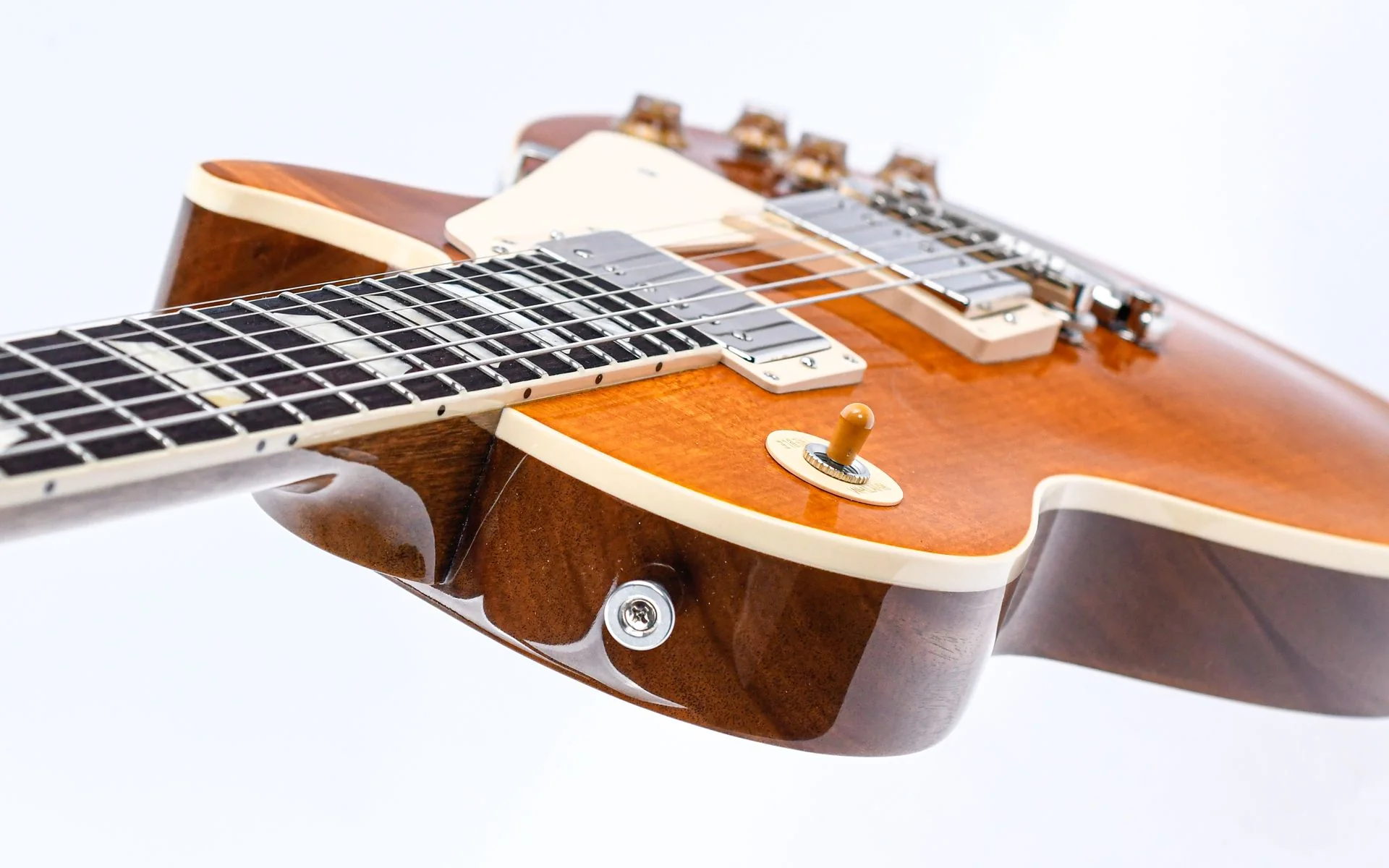 Gibson Les Paul Standard 50s Figured Top Honey Amber - Image 10