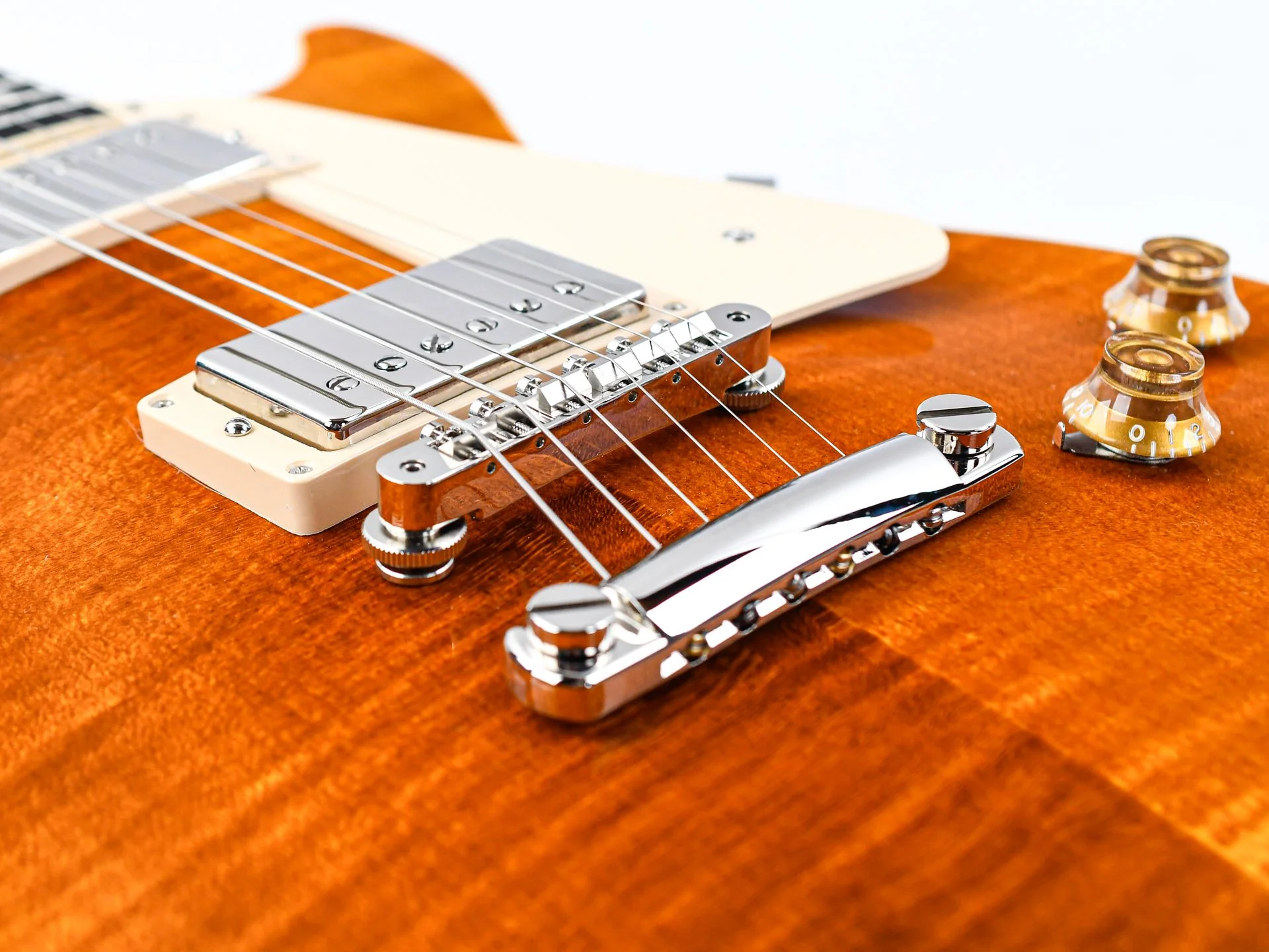 Gibson Les Paul Standard 50s Figured Top Honey Amber - Image 7