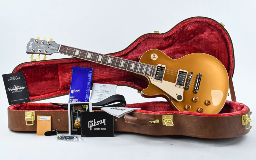 Gibson Les Paul Standard 50s Gold Top Lefty - Image 3