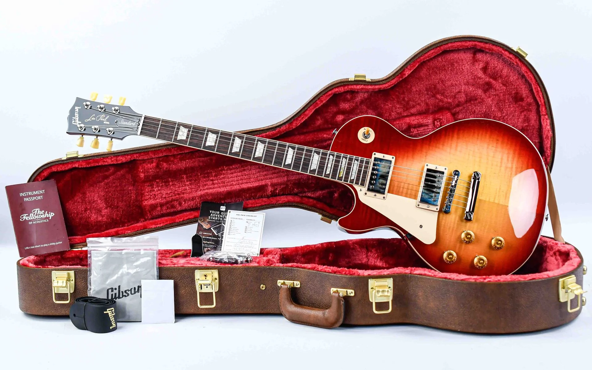Gibson Les Paul Standard 50s Heritage Cherry Sunburst Lefty - Image 3