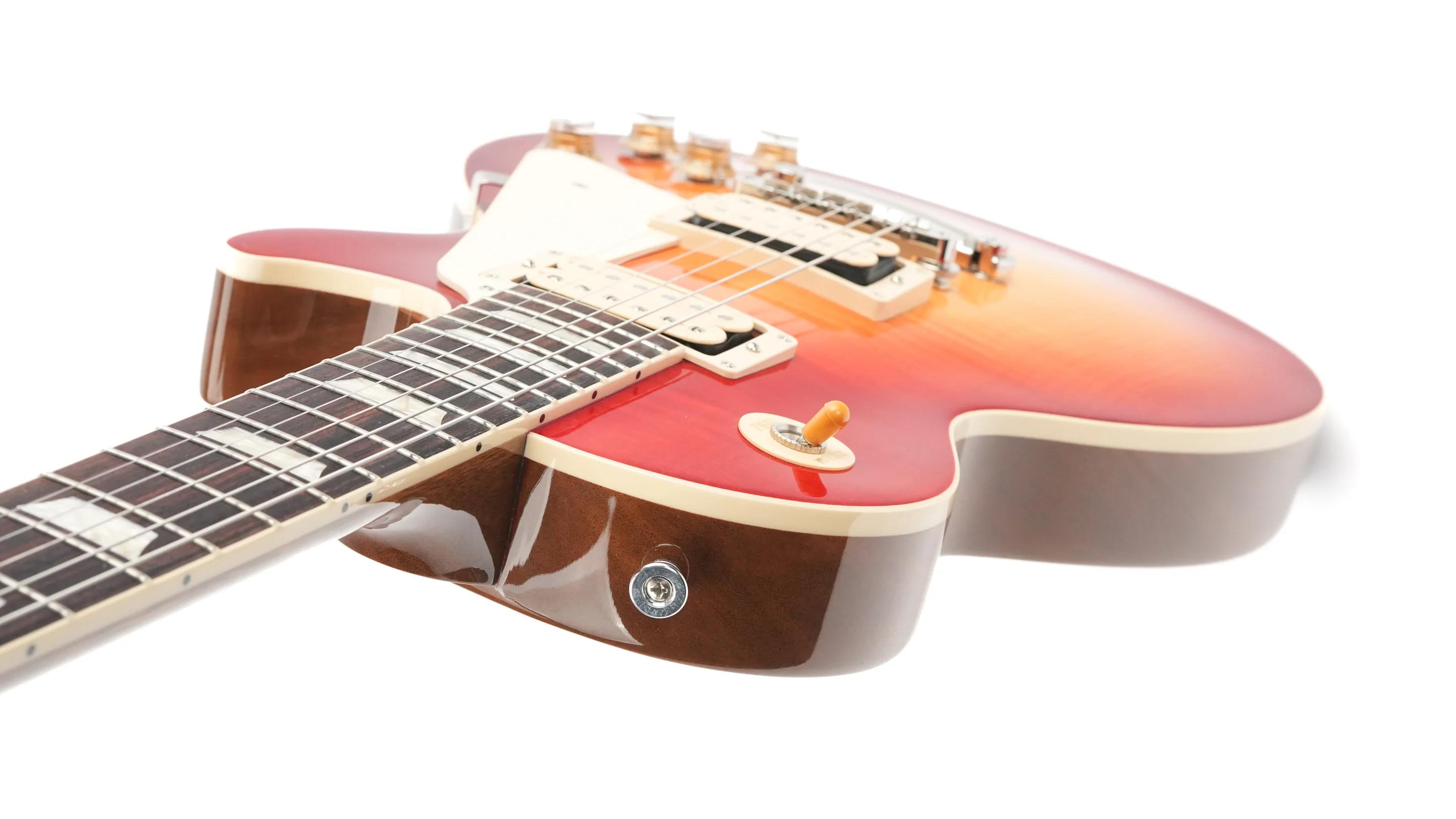 Gibson Les Paul Standard 60s Double Trouble Vintage Cherry Sunburst Gloss - Image 10