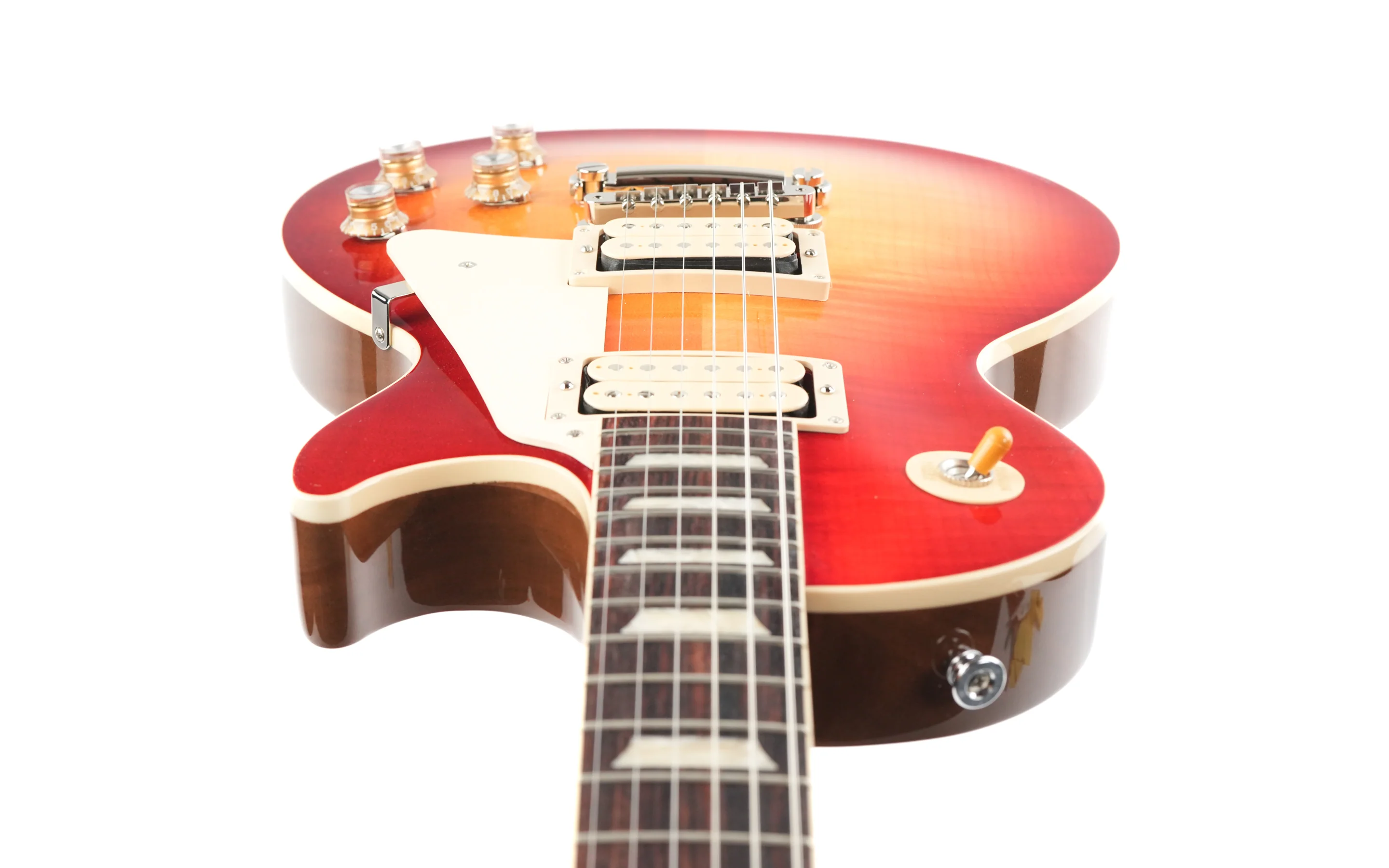 Gibson Les Paul Standard 60s Double Trouble Vintage Cherry Sunburst Gloss - Image 12