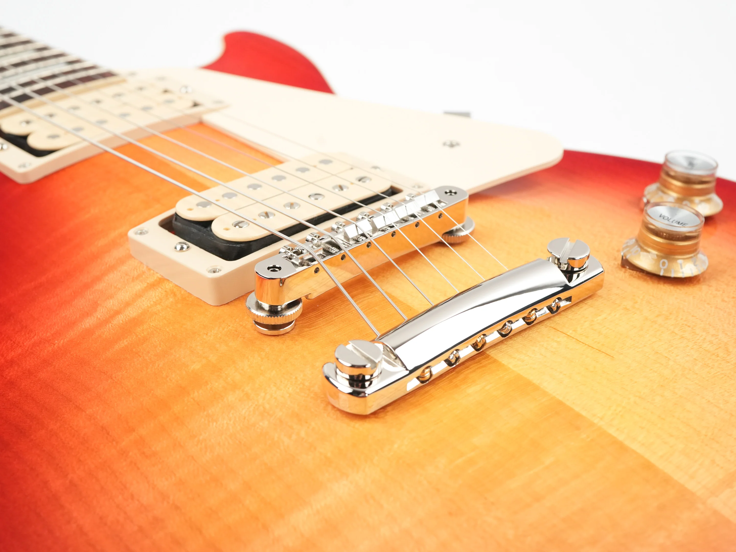 Gibson Les Paul Standard 60s Double Trouble Vintage Cherry Sunburst Gloss - Image 7
