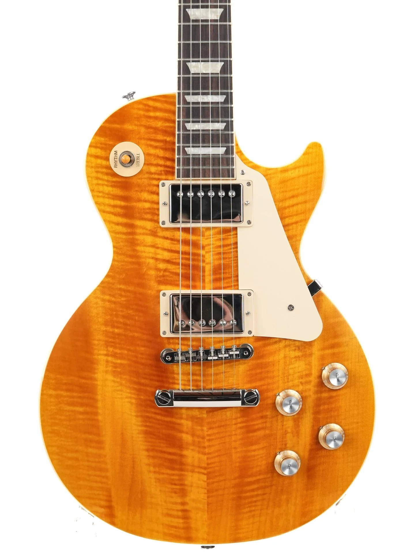Gibson Les Paul Standard 60s Figured Top Honey Amber - Image 5