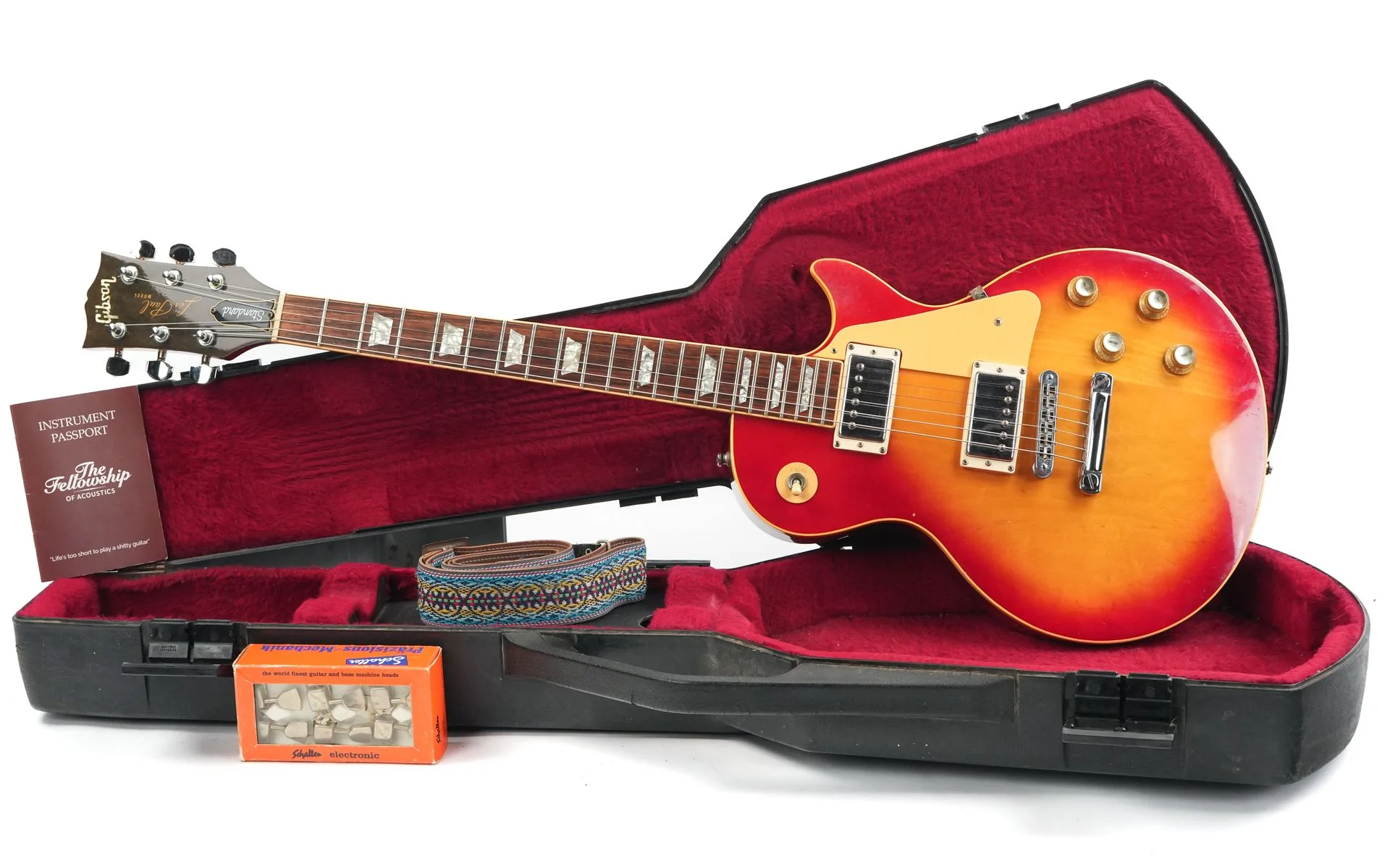 Gibson Les Paul Standard Cherry Sunburst 1978 - Image 3