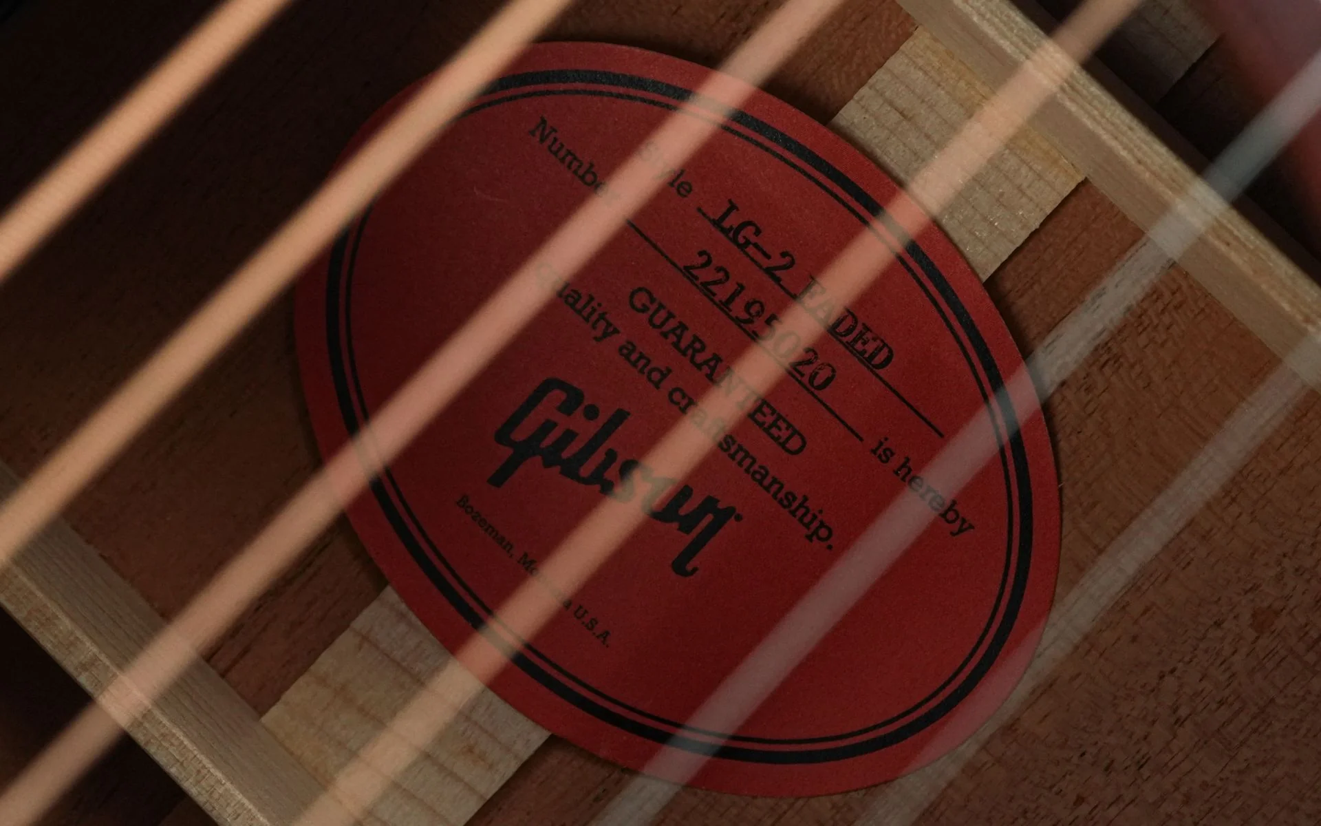 Gibson LG2 All Mahogany Faded Natural - Image 10