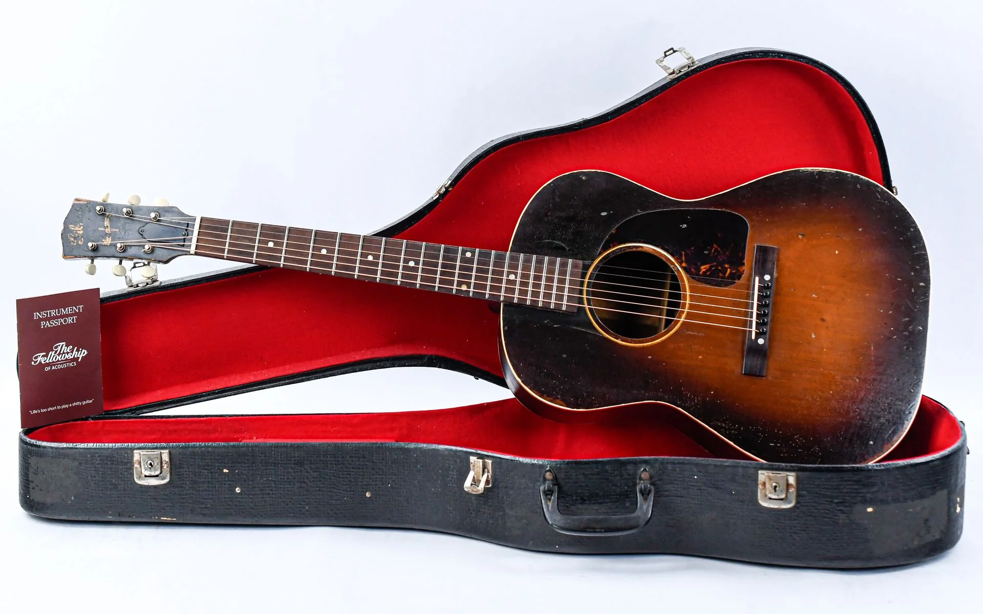 Gibson LG2 Banner Hogtop Satin Sunburst 1942 - Image 3