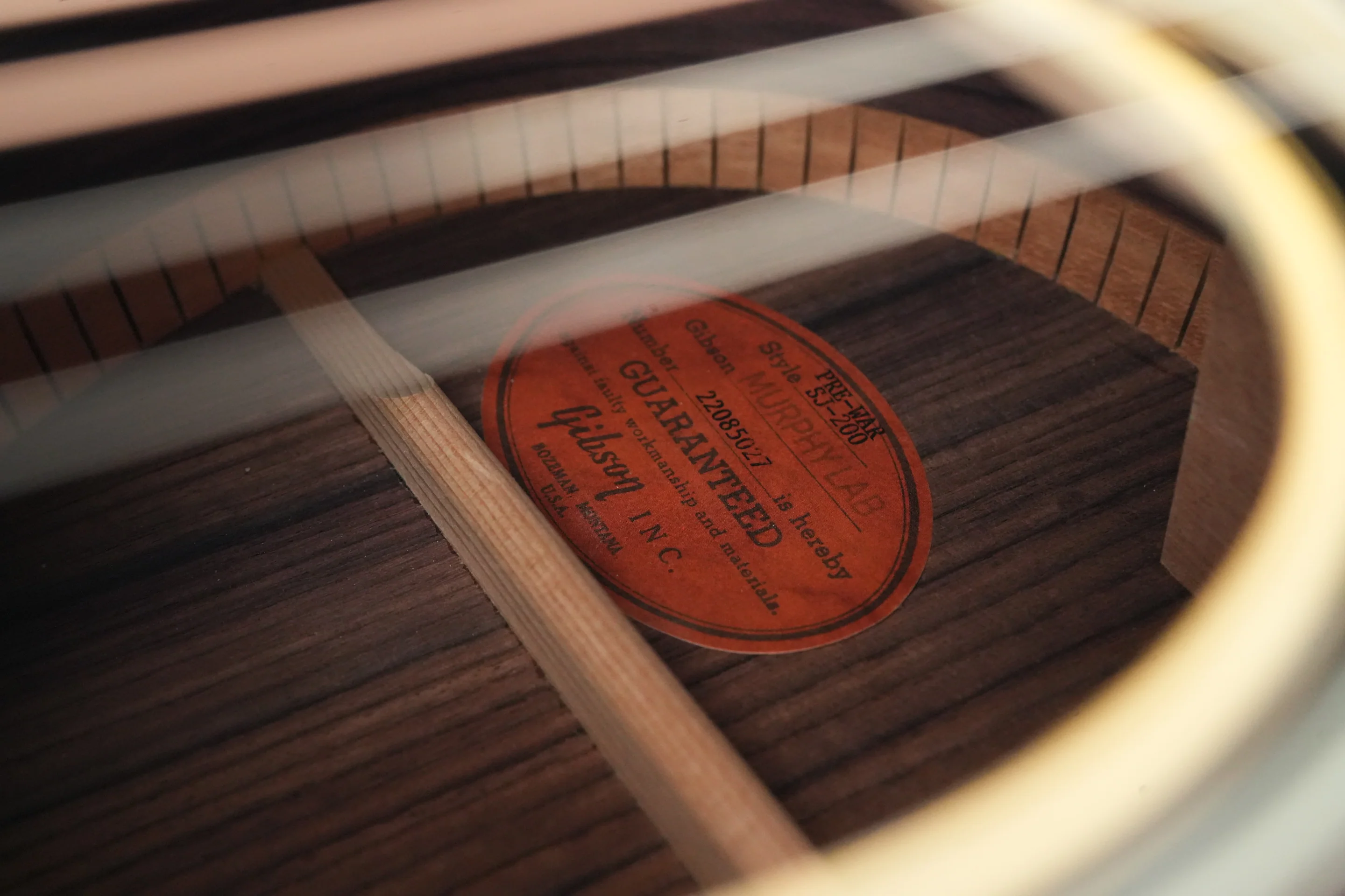 Gibson Prewar SJ200 Rosewood Light Aged Vintage Sunburst - Image 12