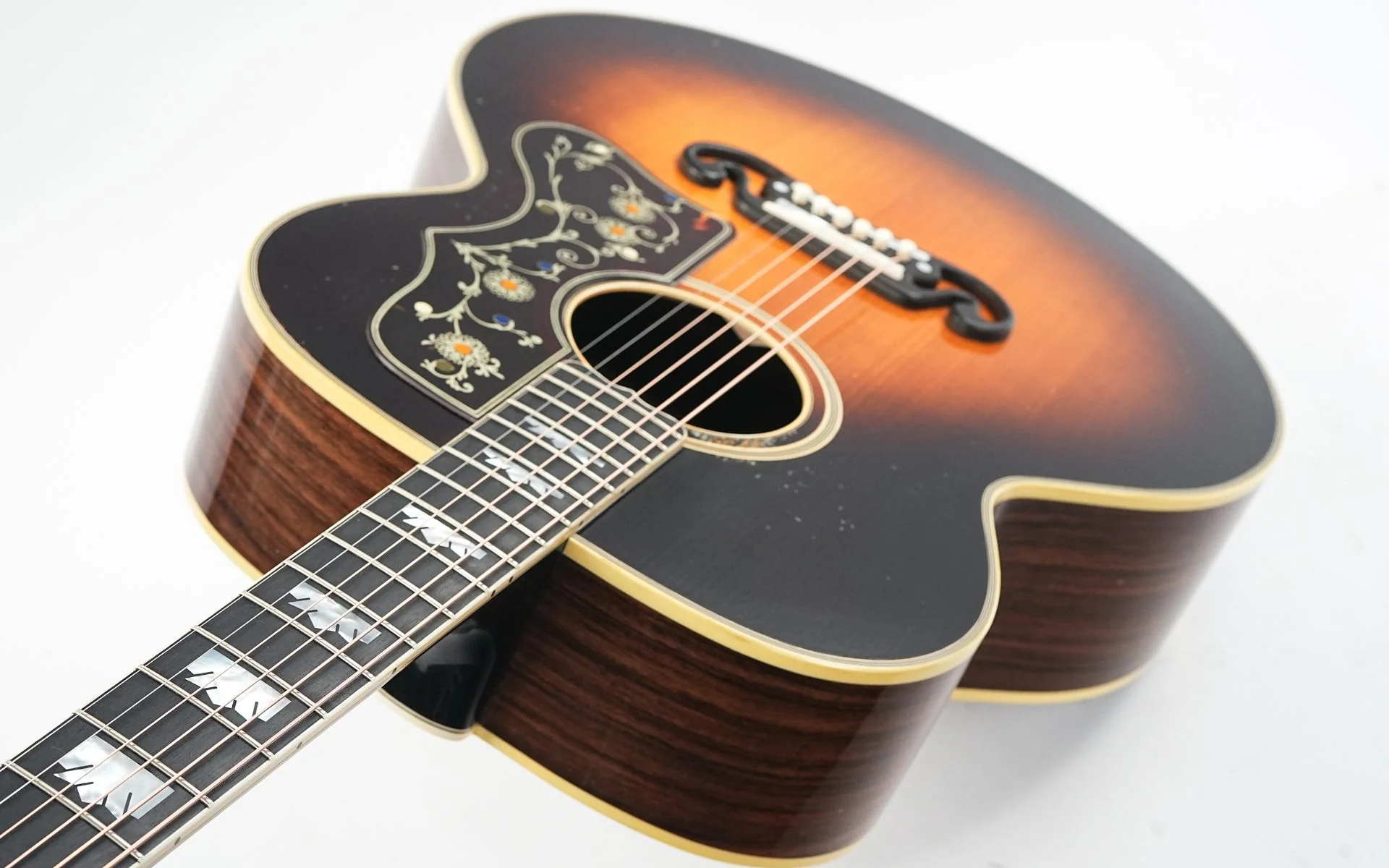 Gibson Prewar SJ200 Rosewood Light Aged Vintage Sunburst #21945035 - Image 10