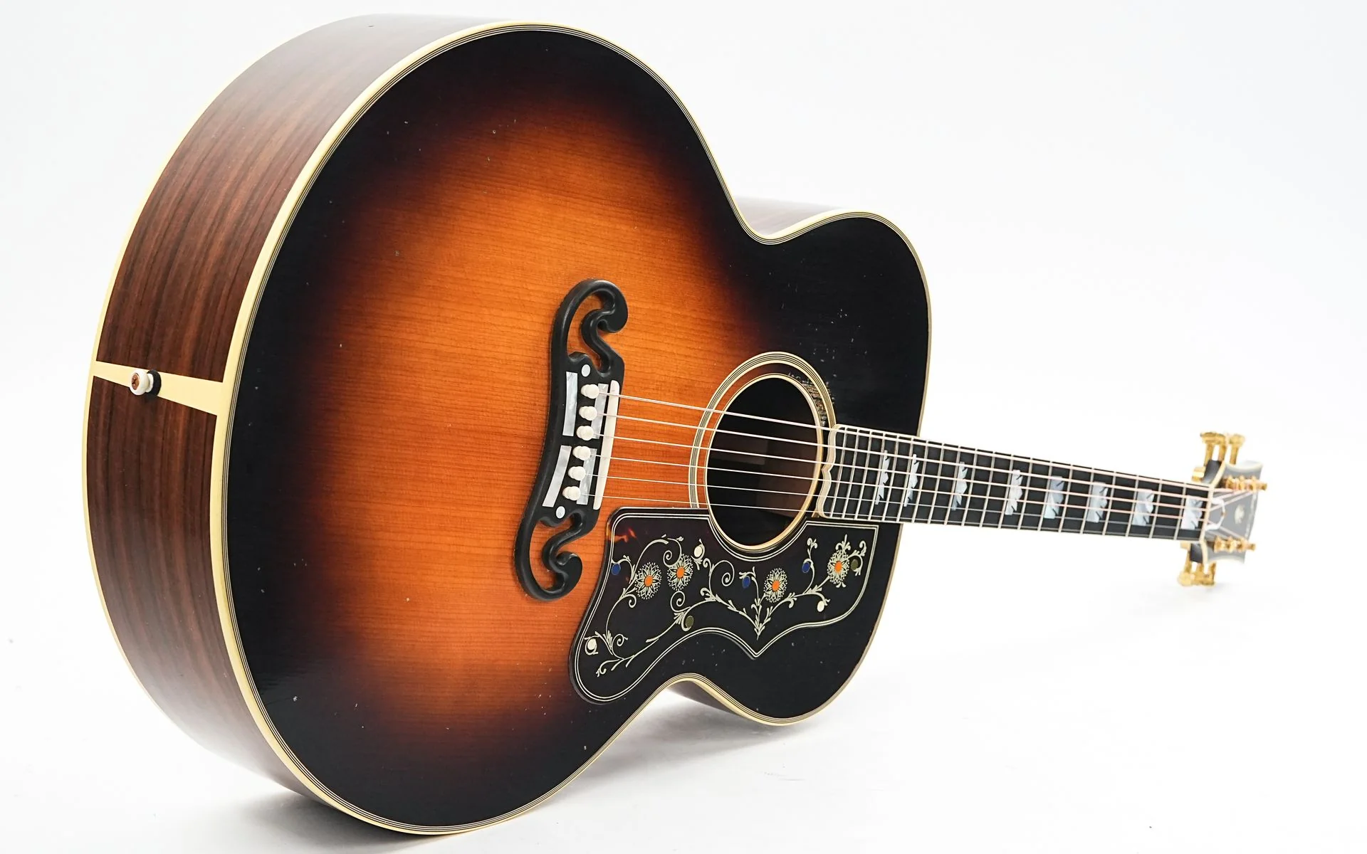 Gibson Prewar SJ200 Rosewood Light Aged Vintage Sunburst #21945035 - Image 12