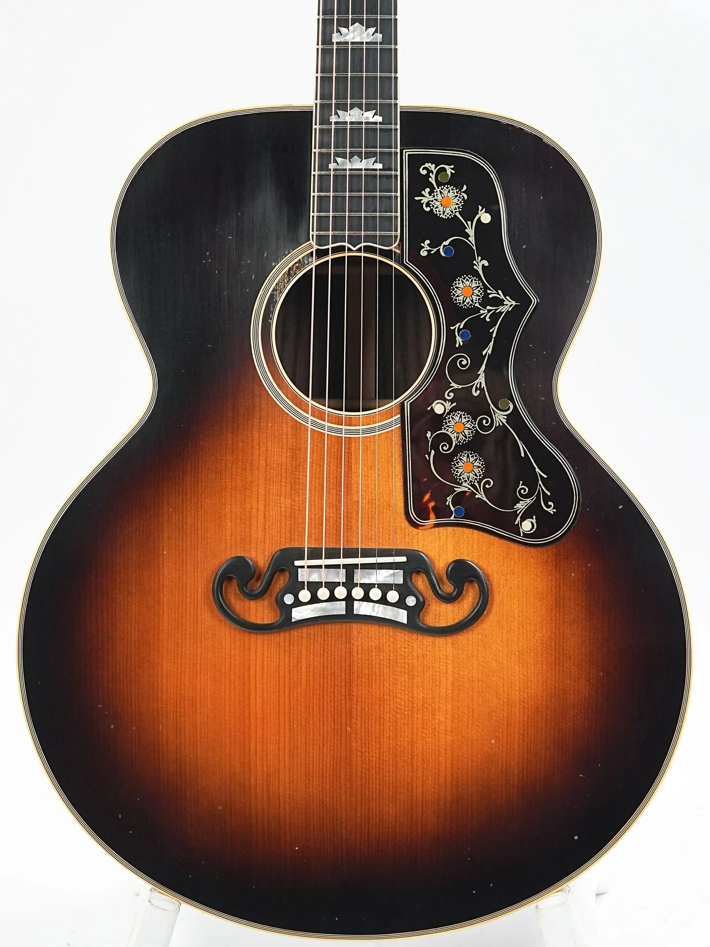 Gibson Prewar SJ200 Rosewood Light Aged Vintage Sunburst #21945035 - Image 5