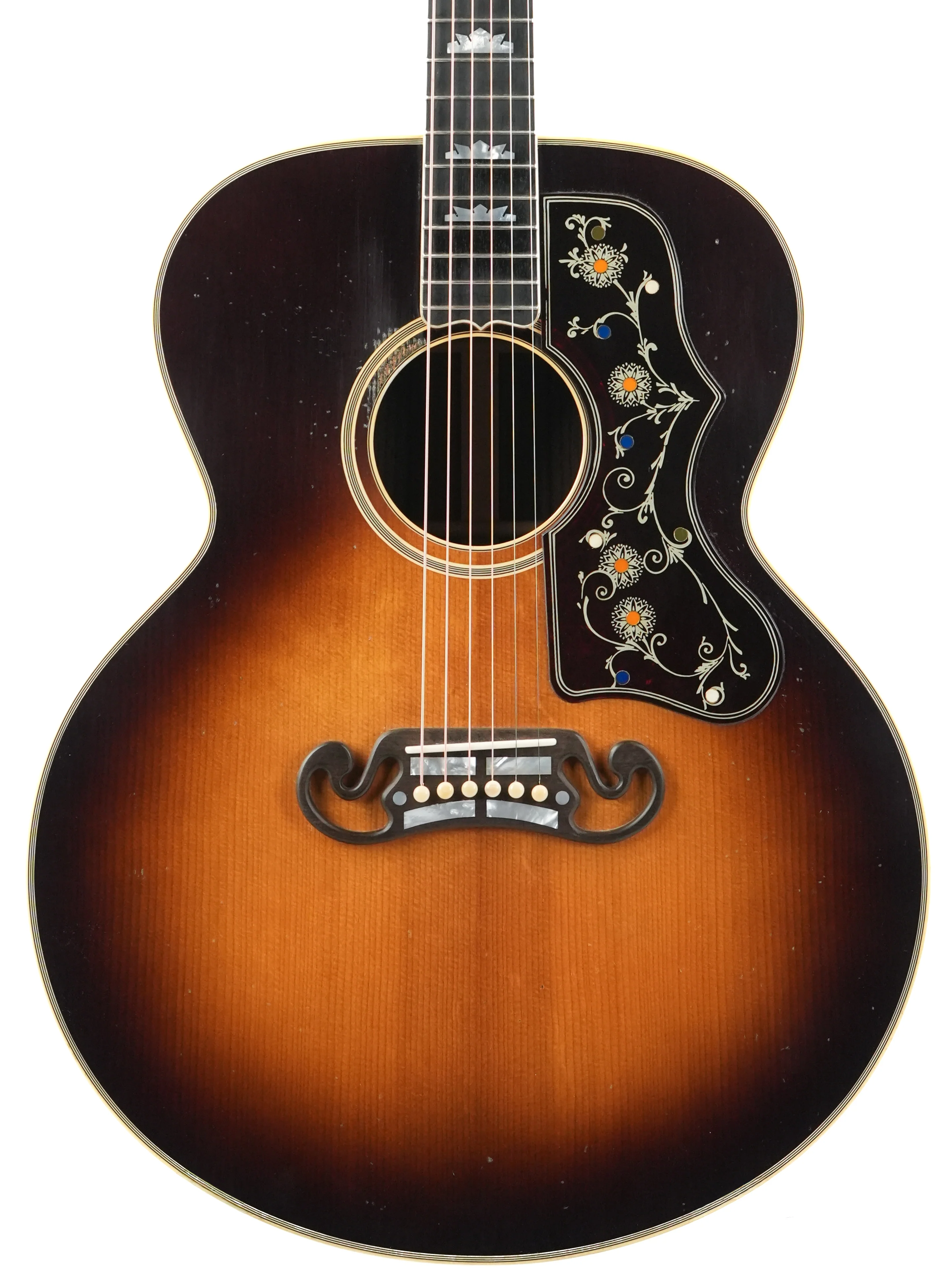 Gibson Prewar SJ200 Rosewood Light Aged Vintage Sunburst - Image 5