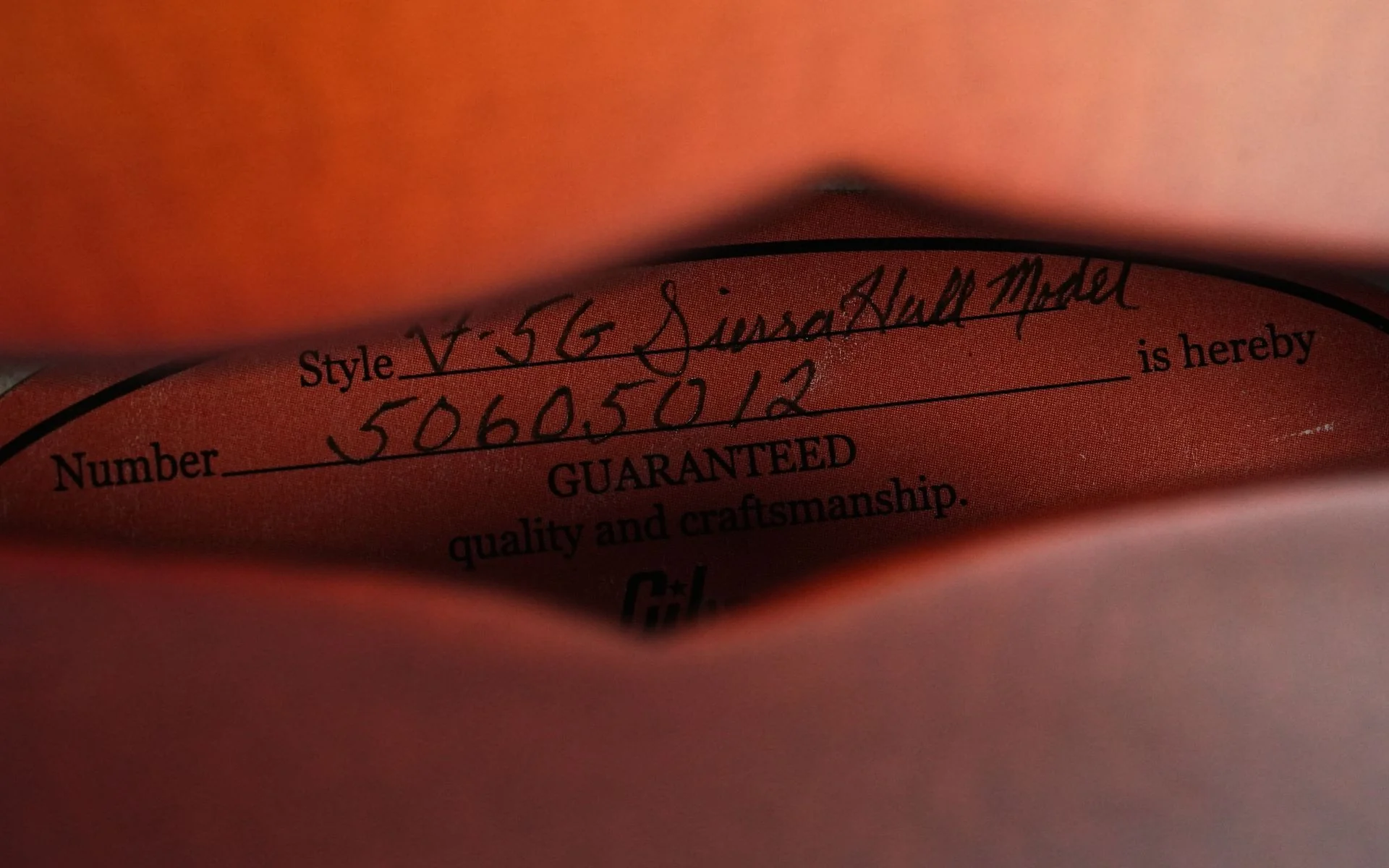 Gibson Sierra Hull F5G VOS Varnish - Image 11