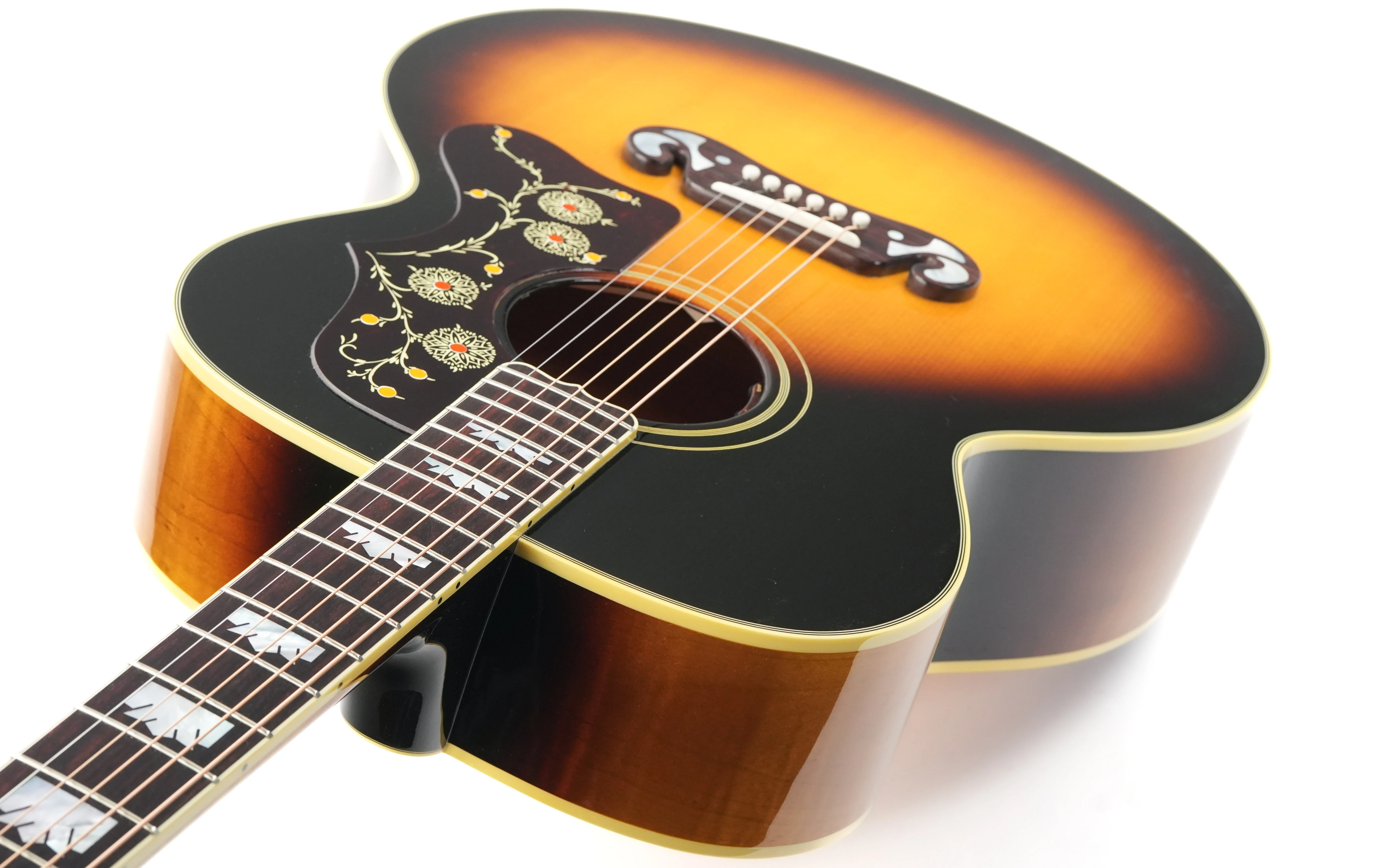 Gibson SJ200 60s Original Vintage Sunburst #23185019 - Image 10