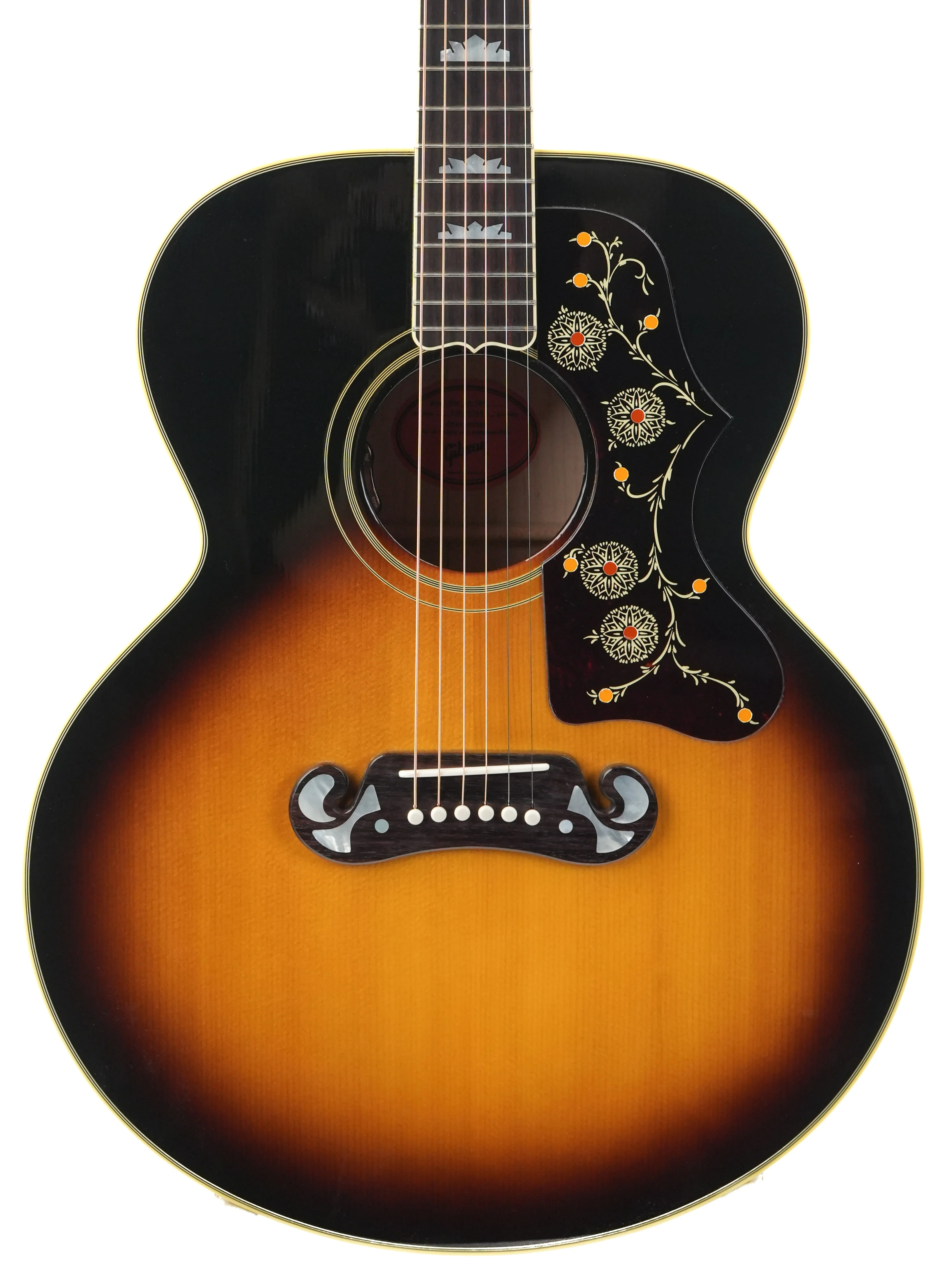 Gibson SJ200 60s Original Vintage Sunburst #23185019 - Image 5