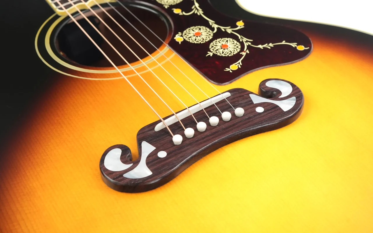 Gibson SJ200 60s Original Vintage Sunburst #23185019 - Image 7