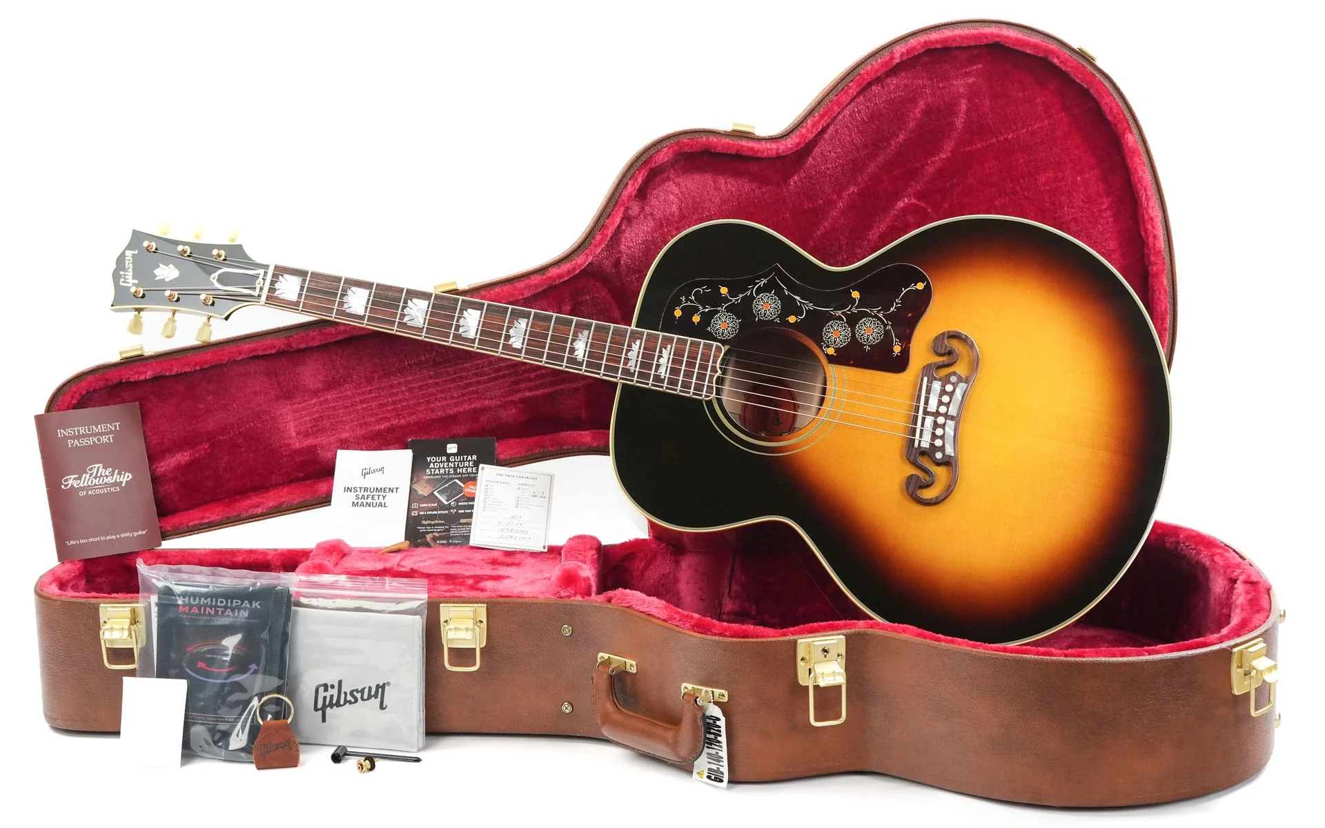 Gibson SJ200 Original Vintage Sunburst #21285007 - Image 3