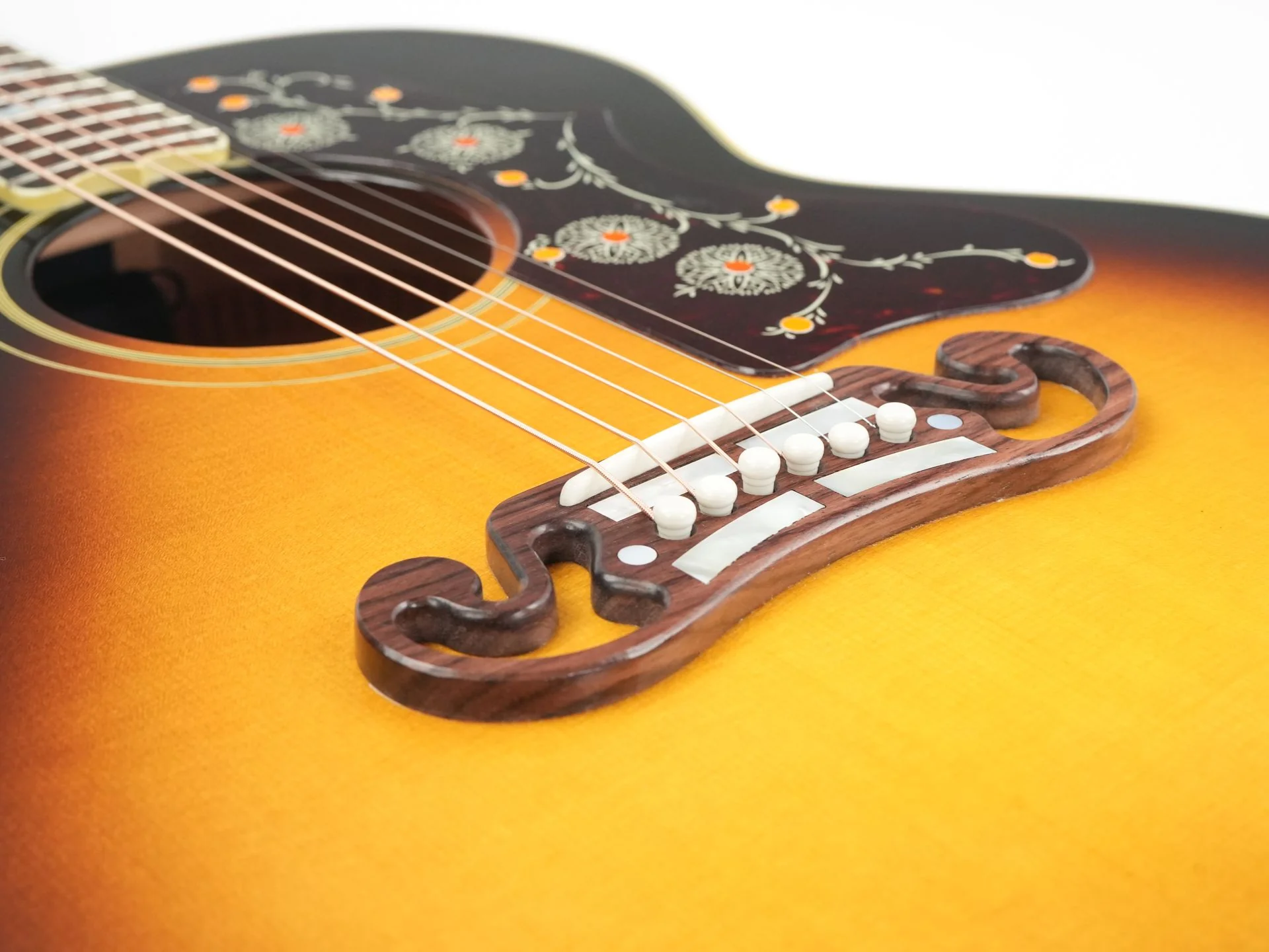 Gibson SJ200 Original Vintage Sunburst #21285007 - Image 7