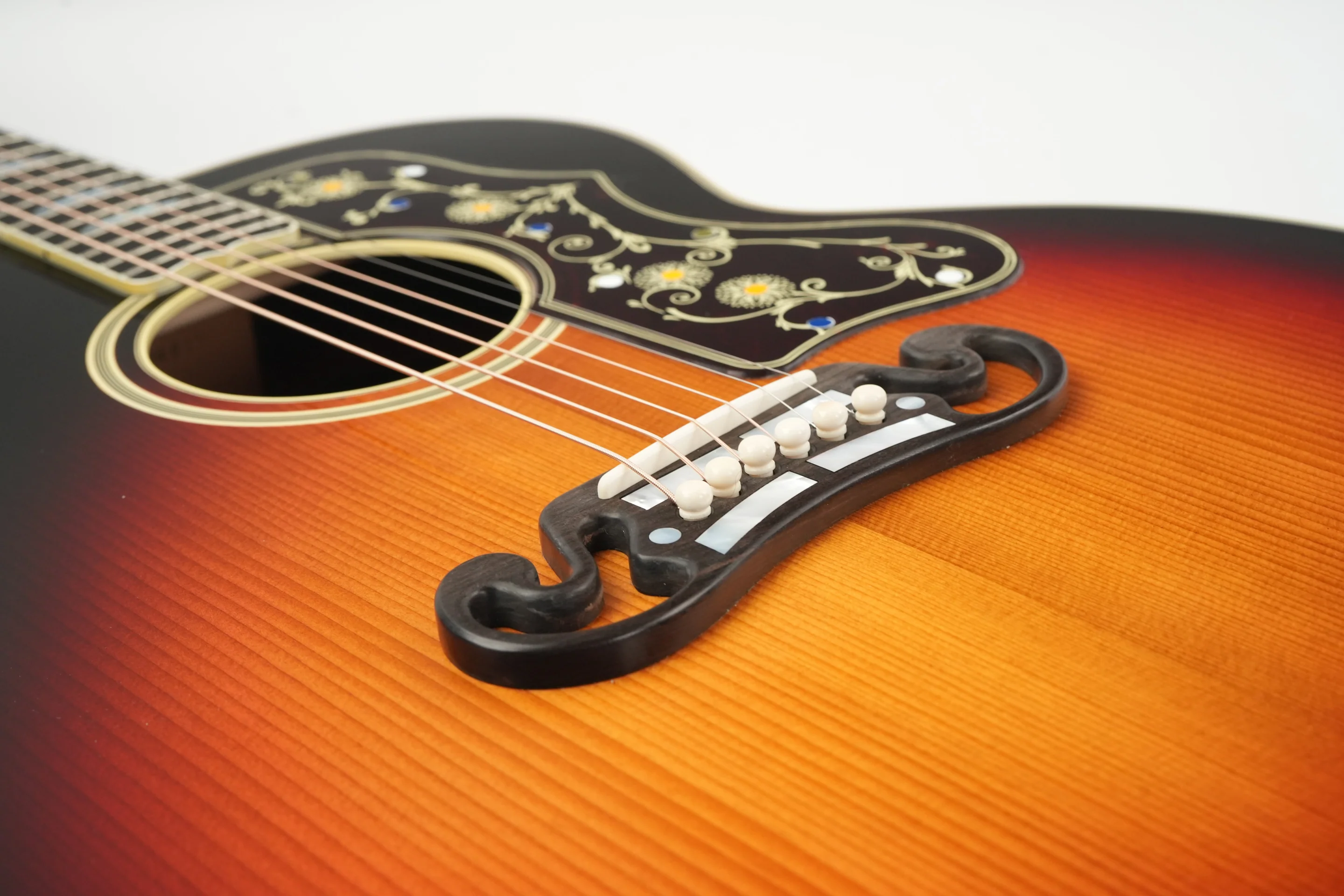 Gibson SJ200 Pre War Rosewood Vintage Sunburst 2024 - Image 7