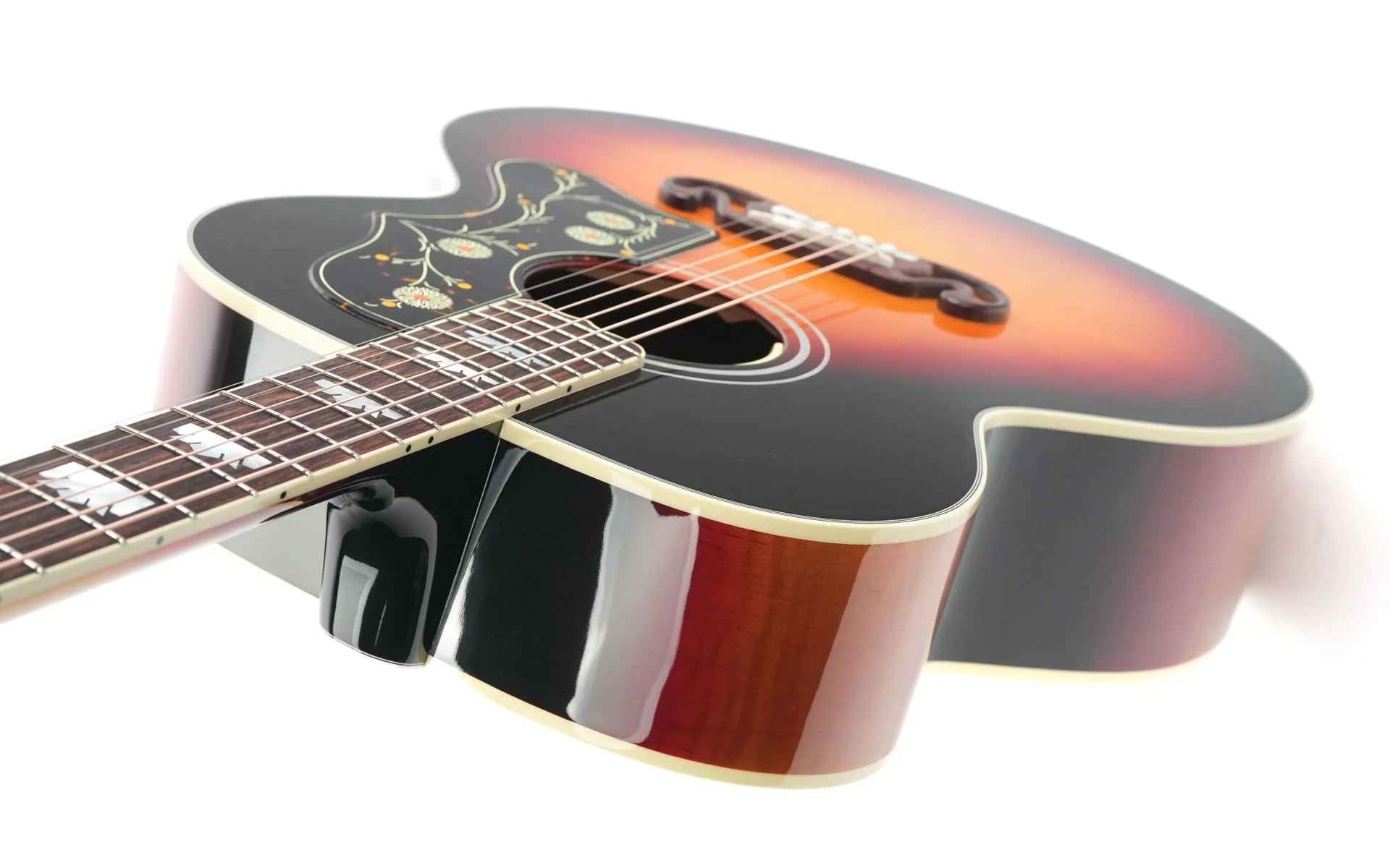 Gibson SJ200 Standard Maple Tri Burst - Image 10
