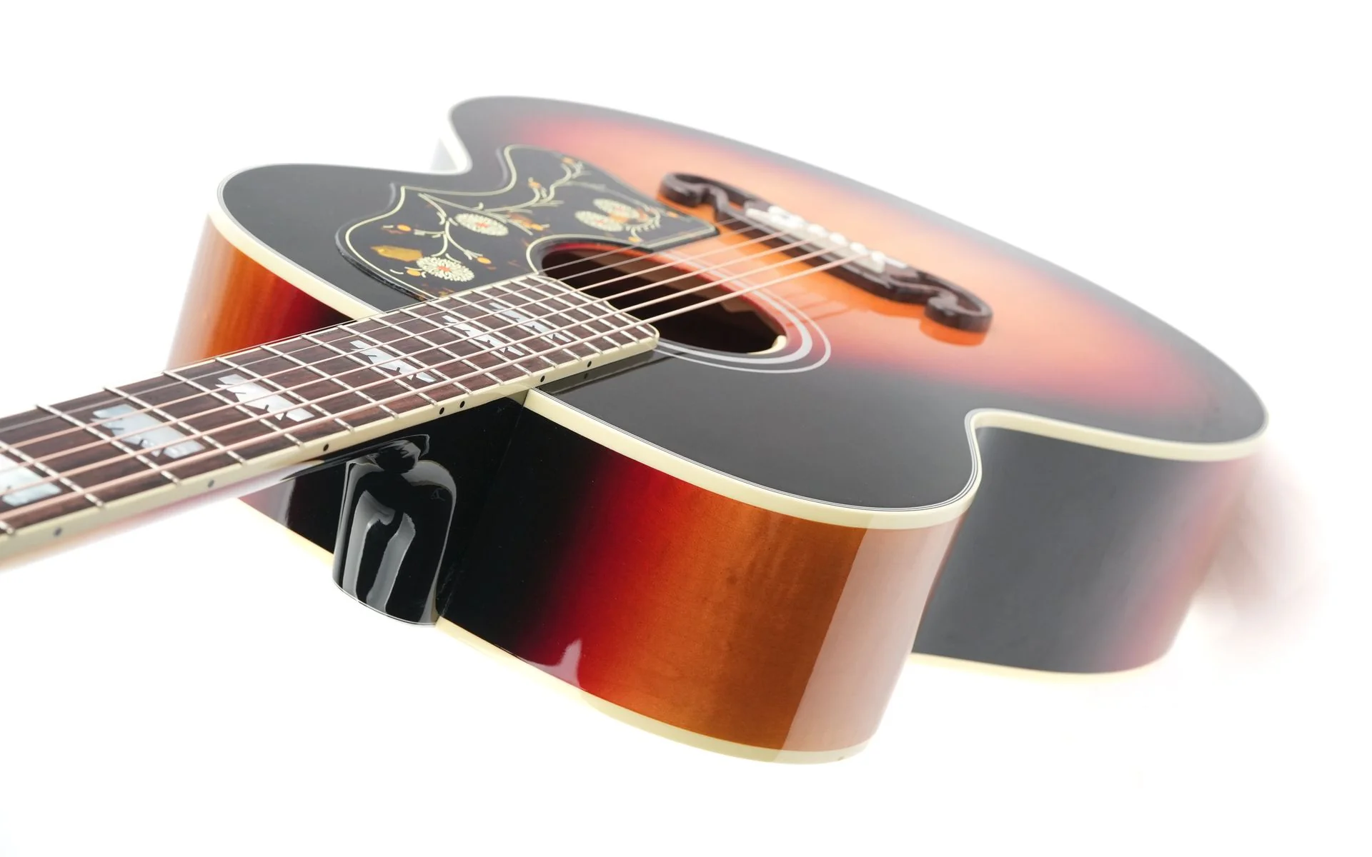Gibson SJ200 Standard Maple Tri Burst #20375060 - Image 10
