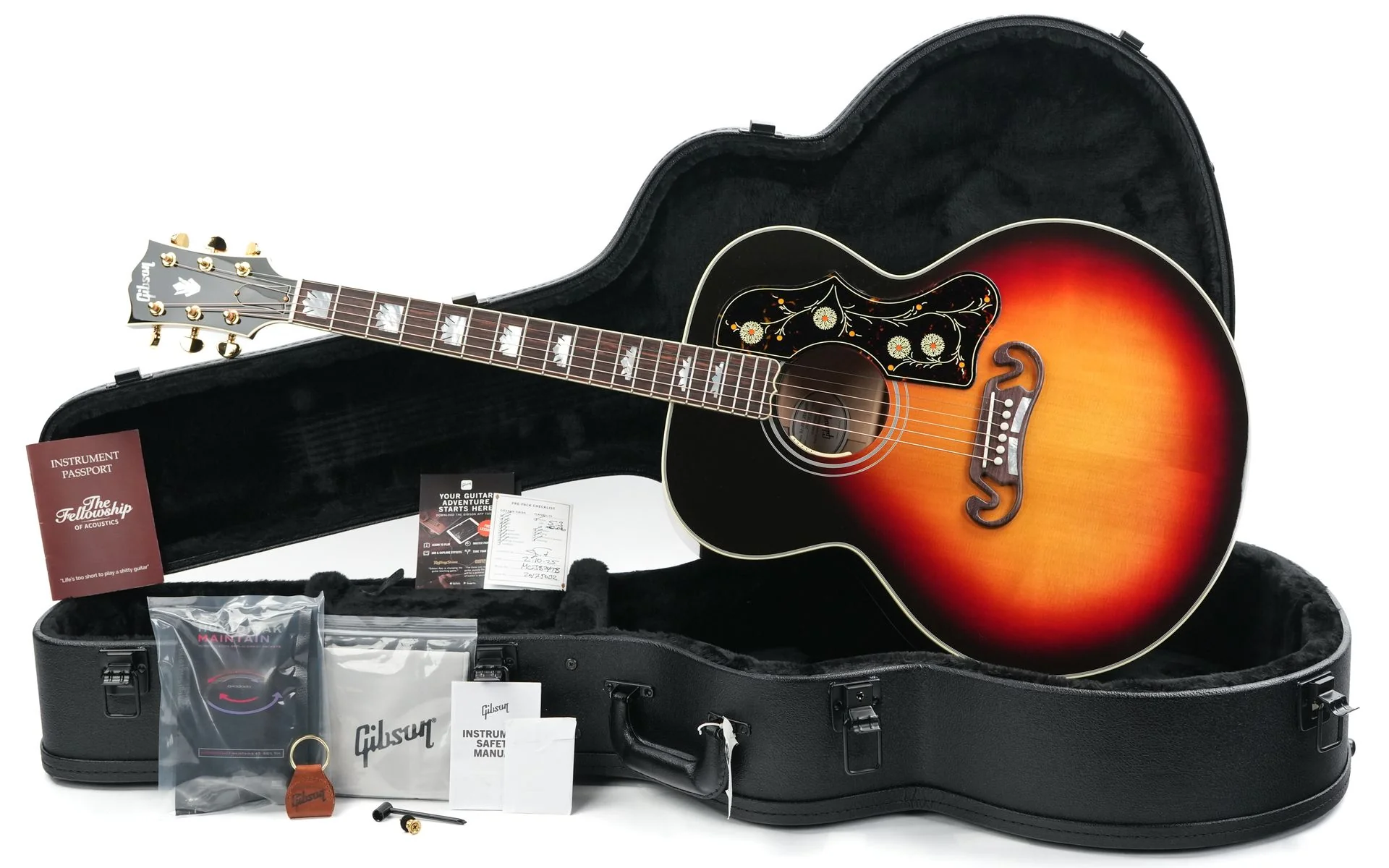 Gibson SJ200 Standard Maple Tri Burst - Image 3