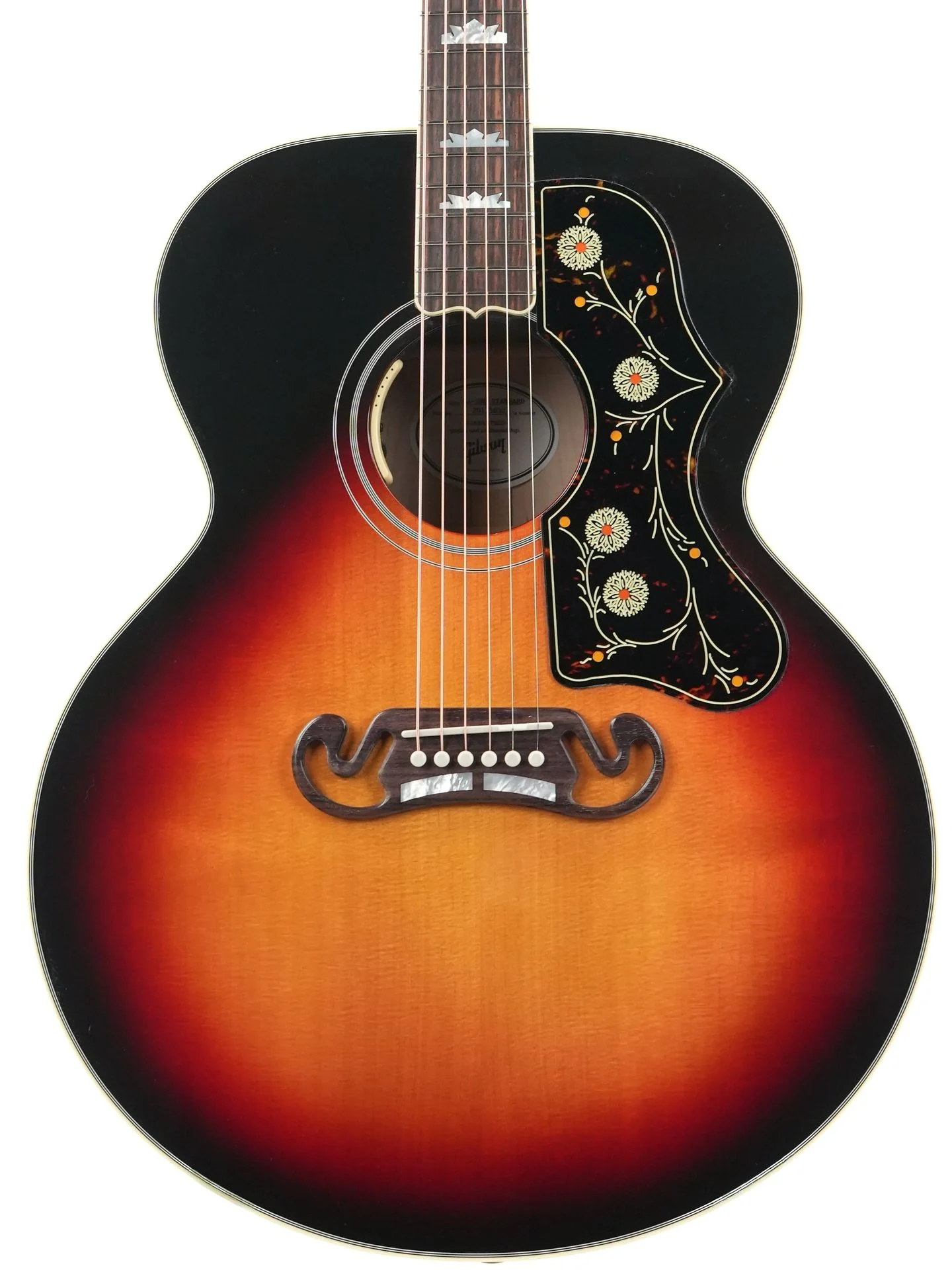 Gibson SJ200 Standard Maple Tri Burst - Image 5